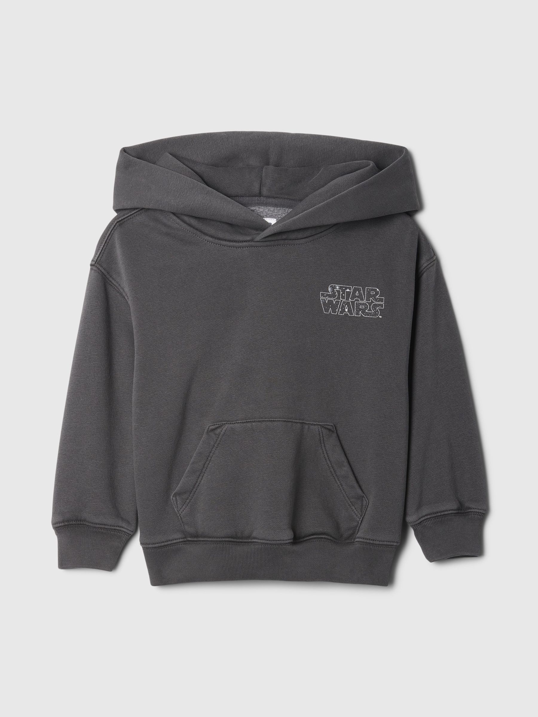 Black Darth Vader Vintage Soft Star Wars Hoodie (6mths-5yrs) - Image 2 of 5