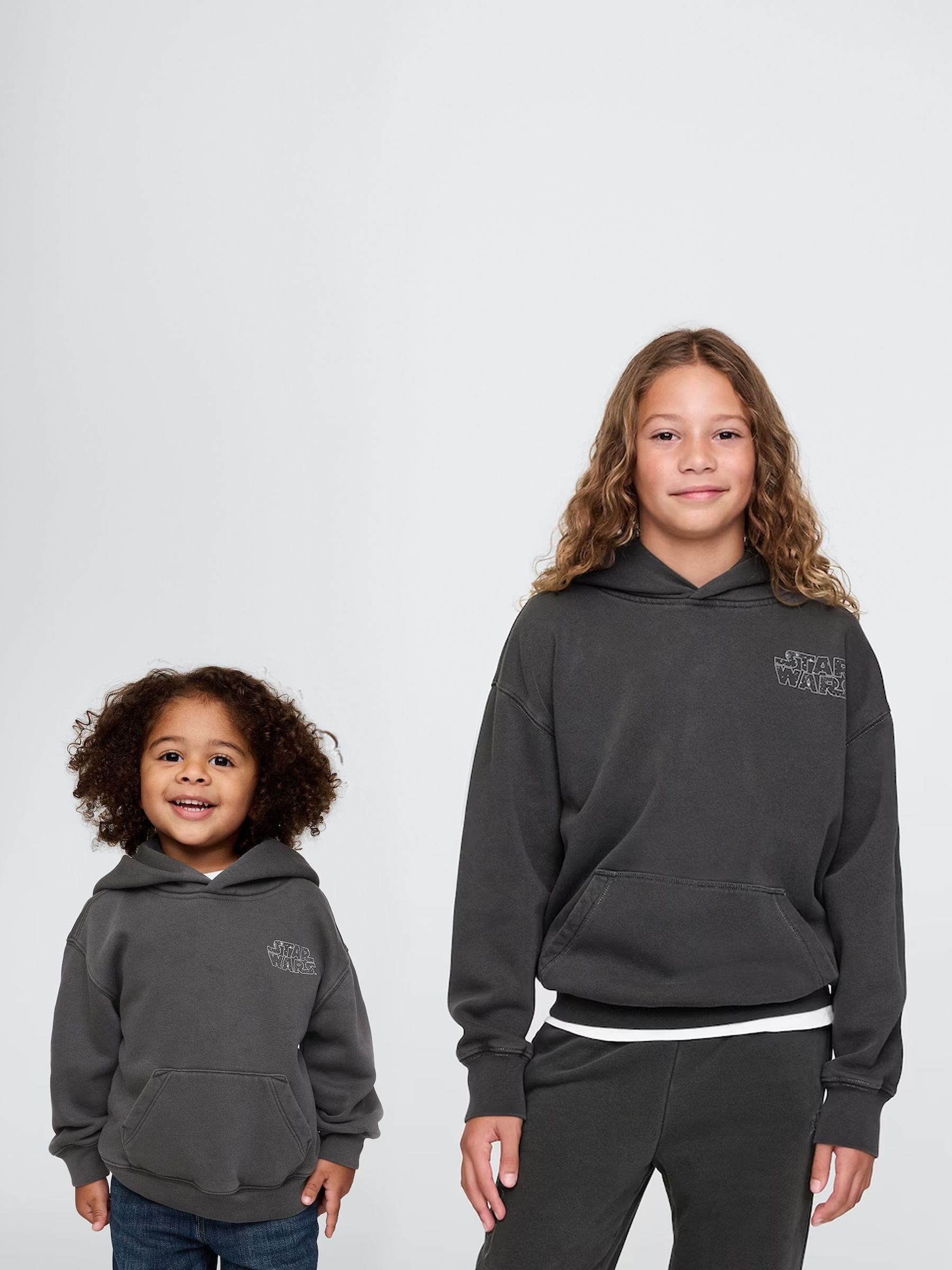 Black Darth Vader Vintage Soft Star Wars Hoodie (6mths-5yrs) - Image 4 of 5