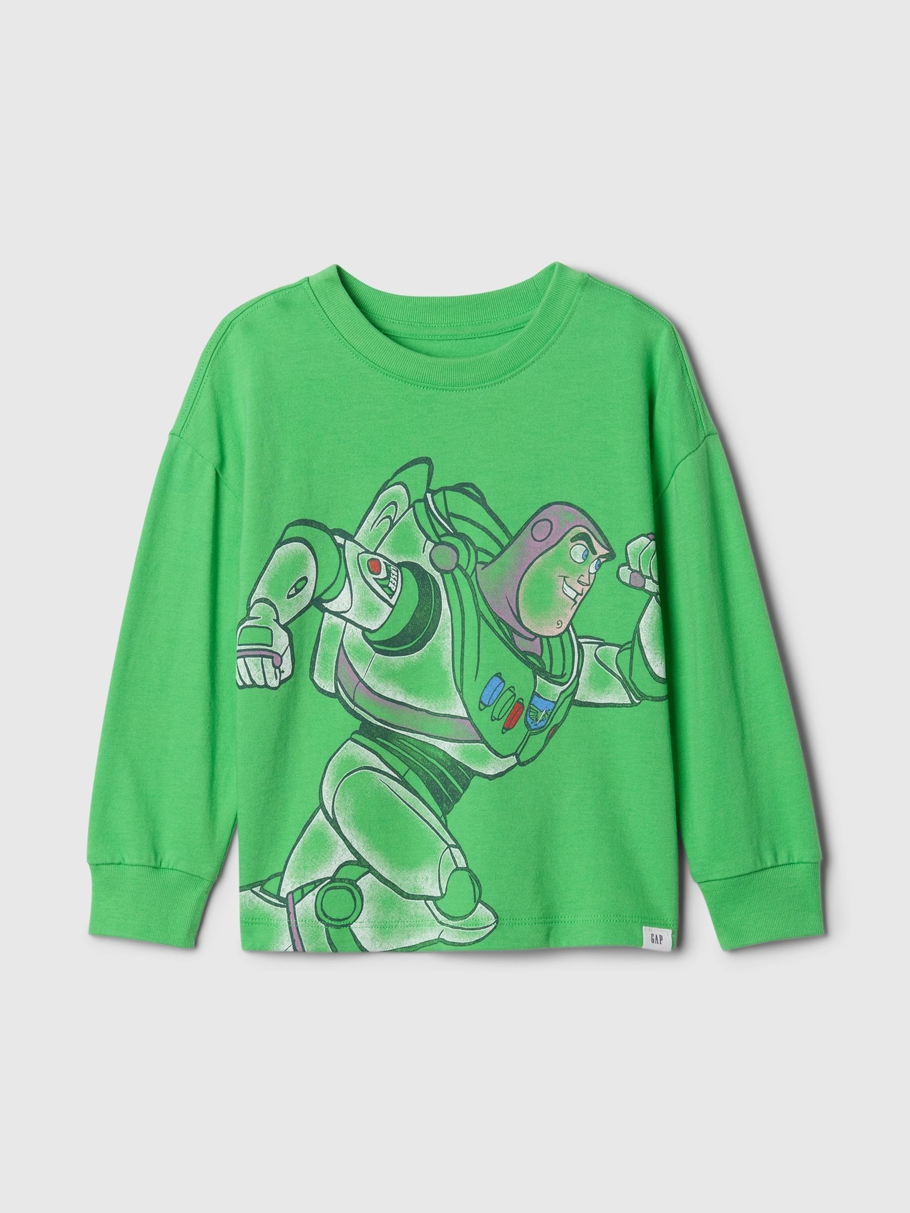 Green Buzz Lightyear Disney Toy Story Graphic T-Shirt (6mths-5yrs) - Image 1 of 3