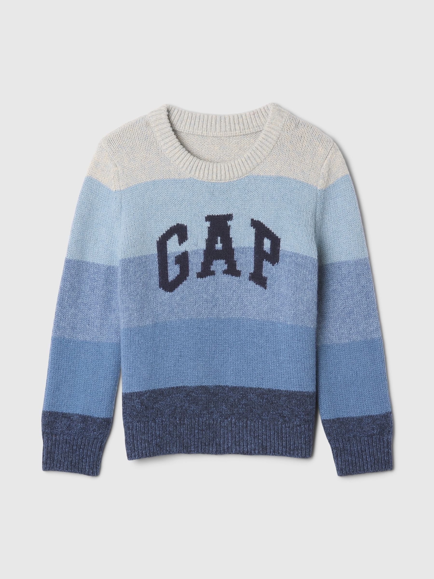 Blue CashSoft Knit Logo Jumper (6mths-5yrs) - Image 1 of 3