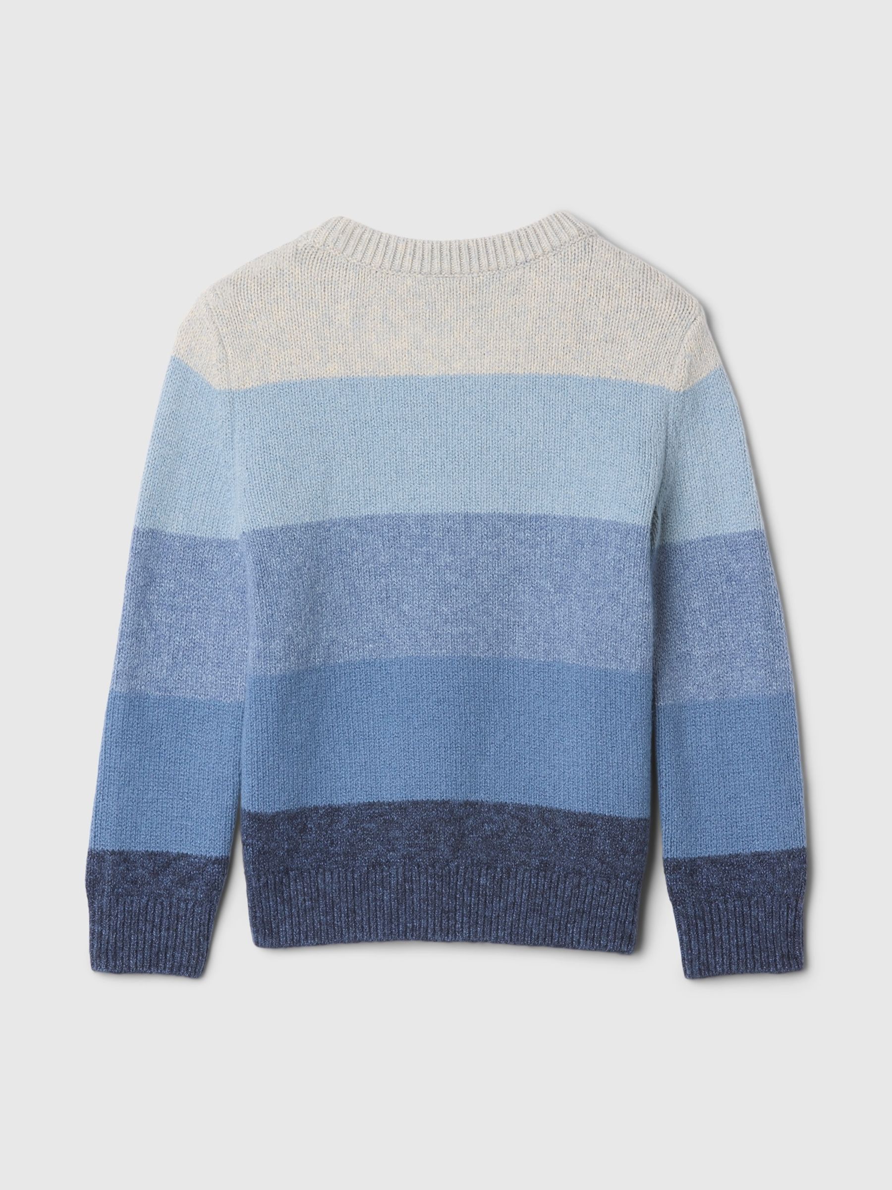 Blue CashSoft Knit Logo Jumper (6mths-5yrs) - Image 2 of 3