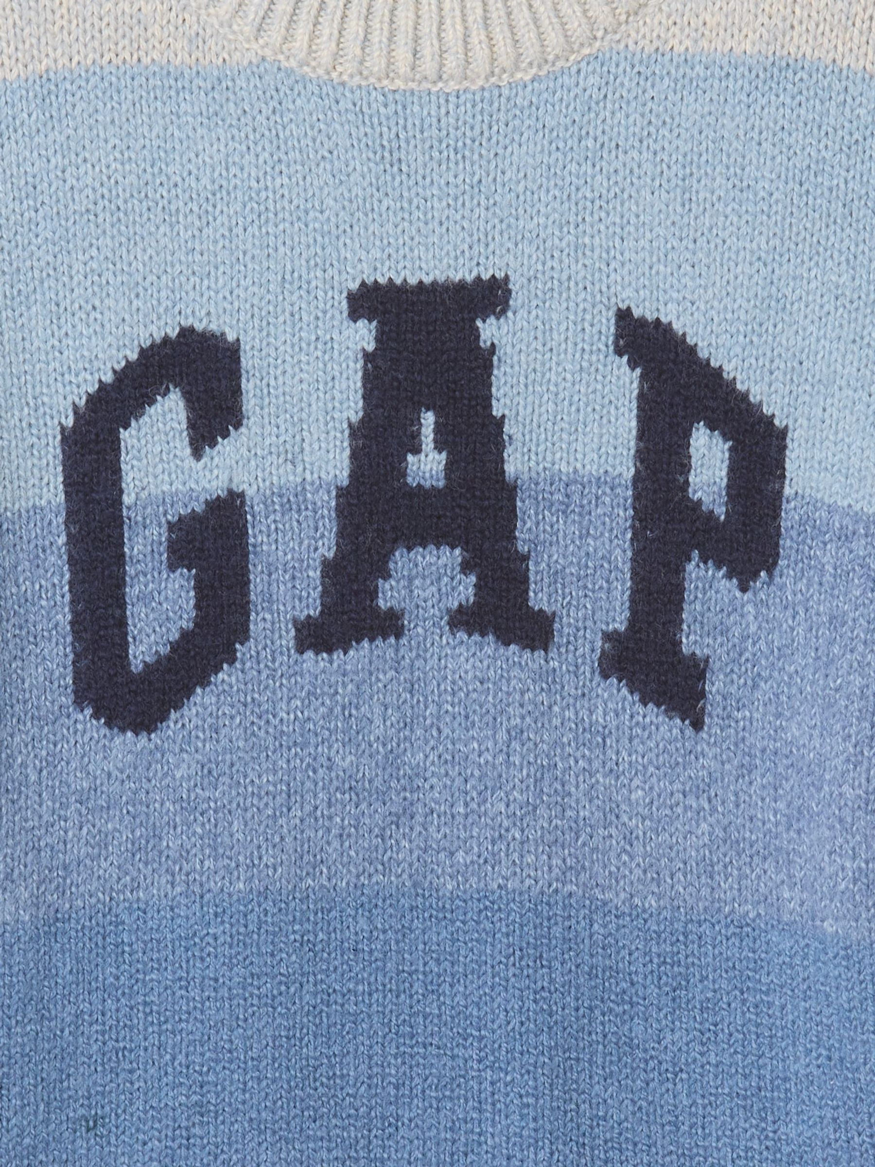 Blue CashSoft Knit Logo Jumper (6mths-5yrs) - Image 3 of 3