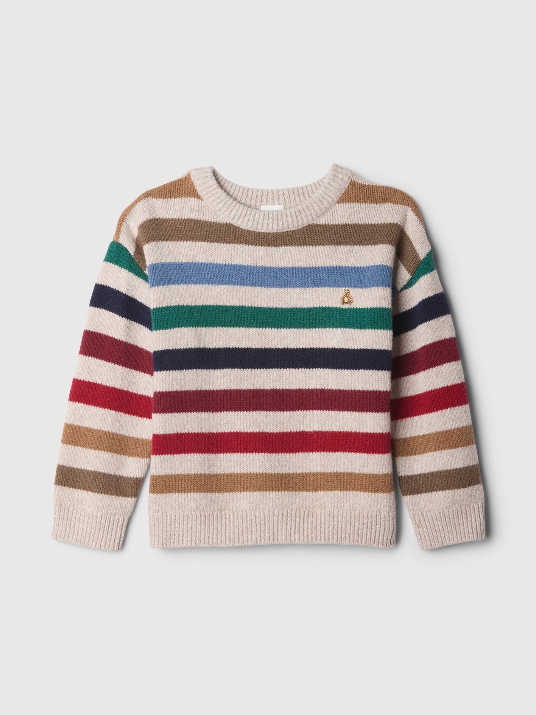 Black CashSoft Stripe Jumper (6mths-5yrs) - Image 2 of 3