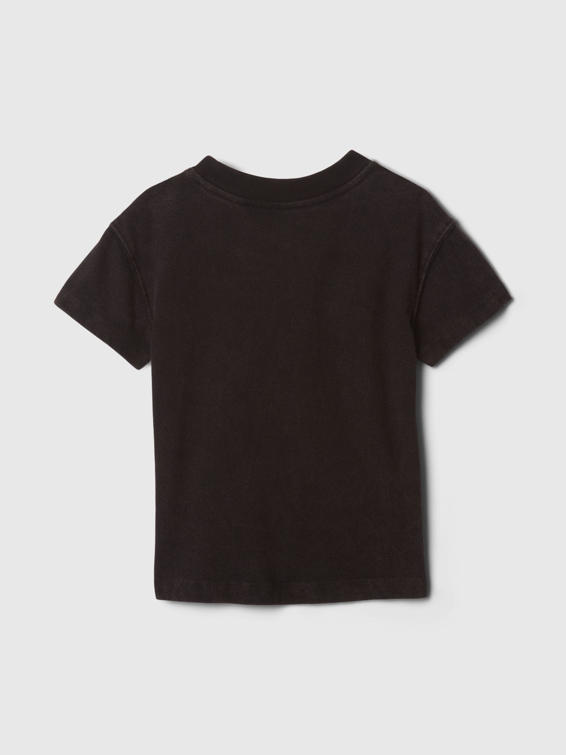 Black Star Wars Graphic T-Shirt (6mths-5yrs) - Image 2 of 3