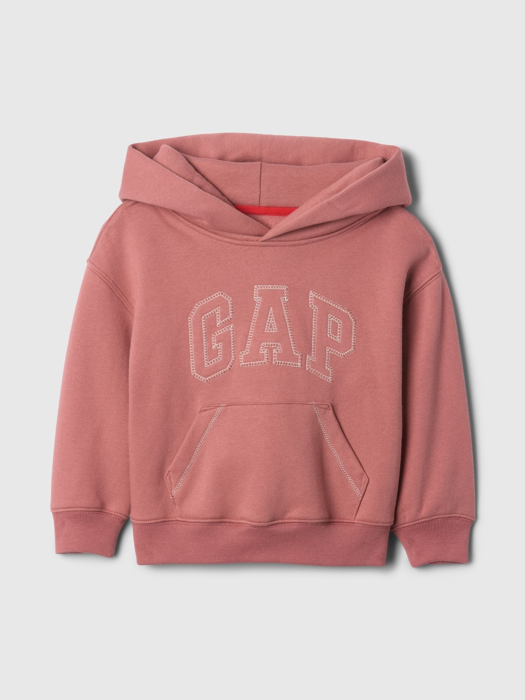 Pink Vintage Soft Logo Hoodie (6mths-5yrs) - Image 1 of 2