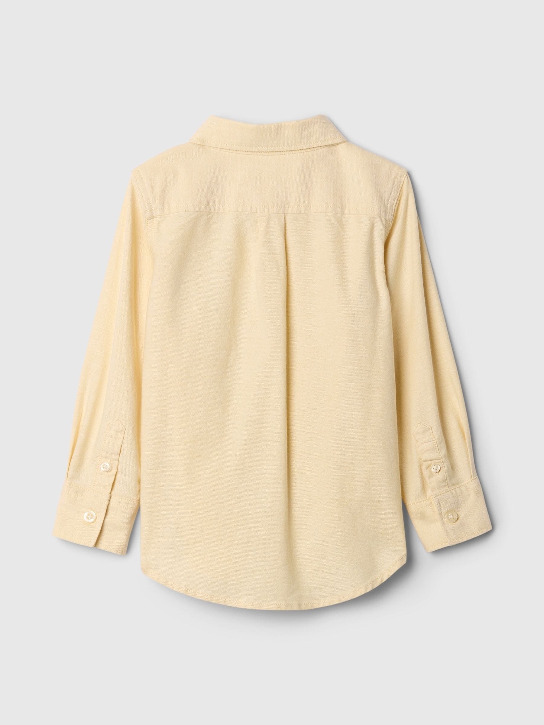 Yellow Brannan Bear Oxford Shirt (6mths-5yrs) - Image 2 of 3