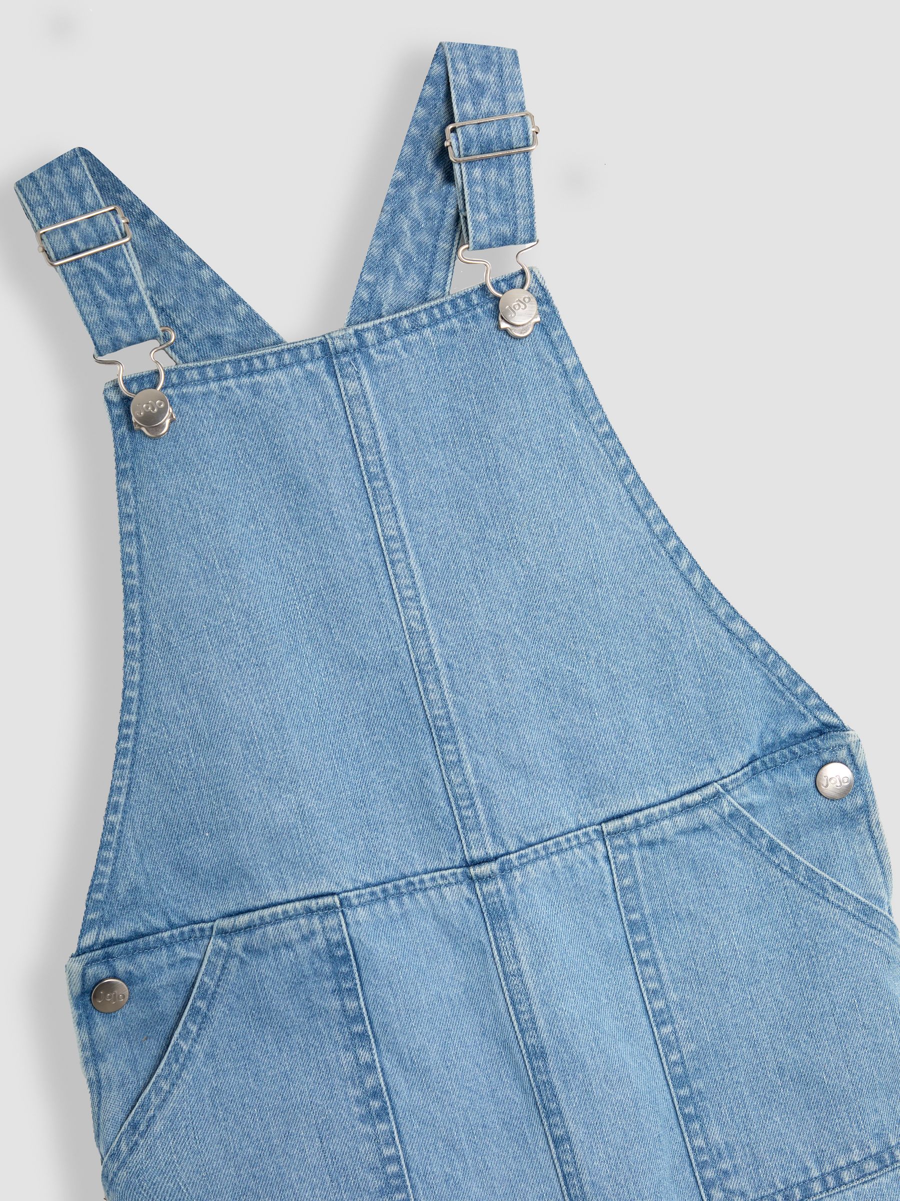 Denim Blue Classic Straight Leg Dungarees - Image 3 of 3