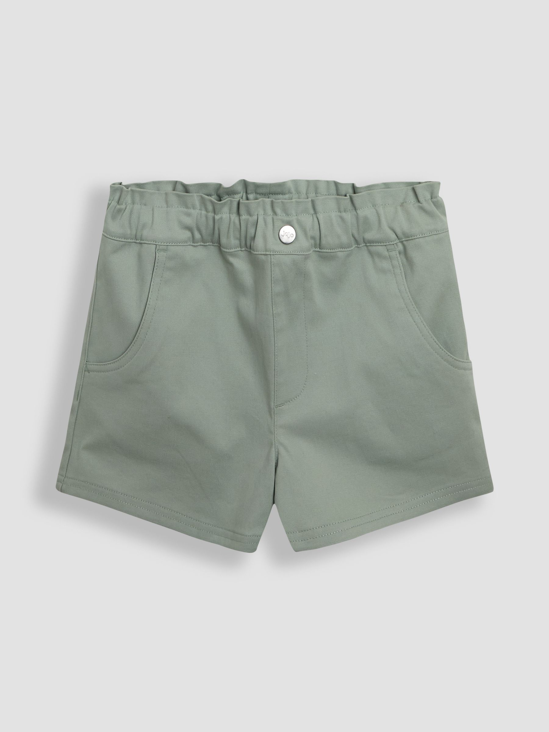 Khaki Green Floral 2-Piece Floral T-Shirt & Shorts Set - Image 4 of 5