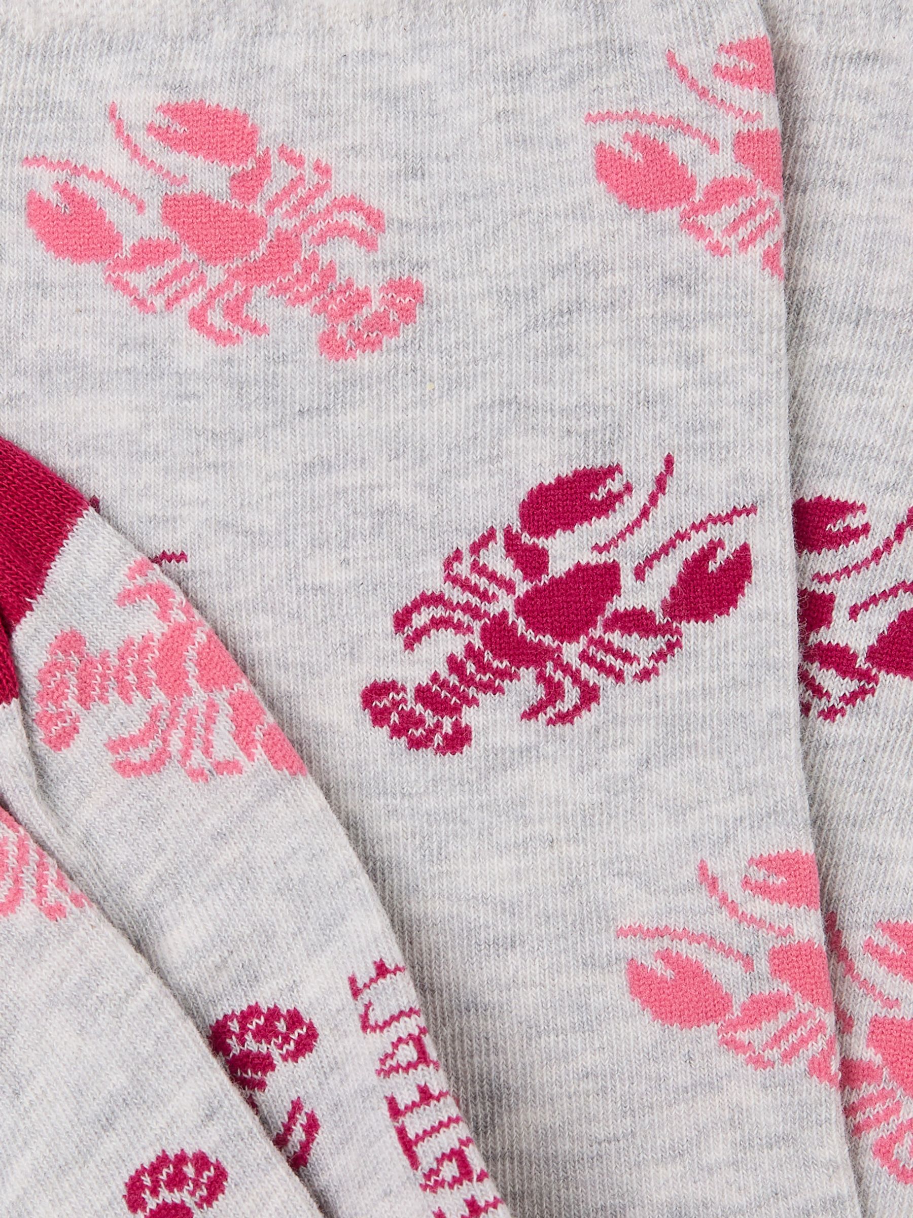 Grey Lobster Sock - Image 2 of 2