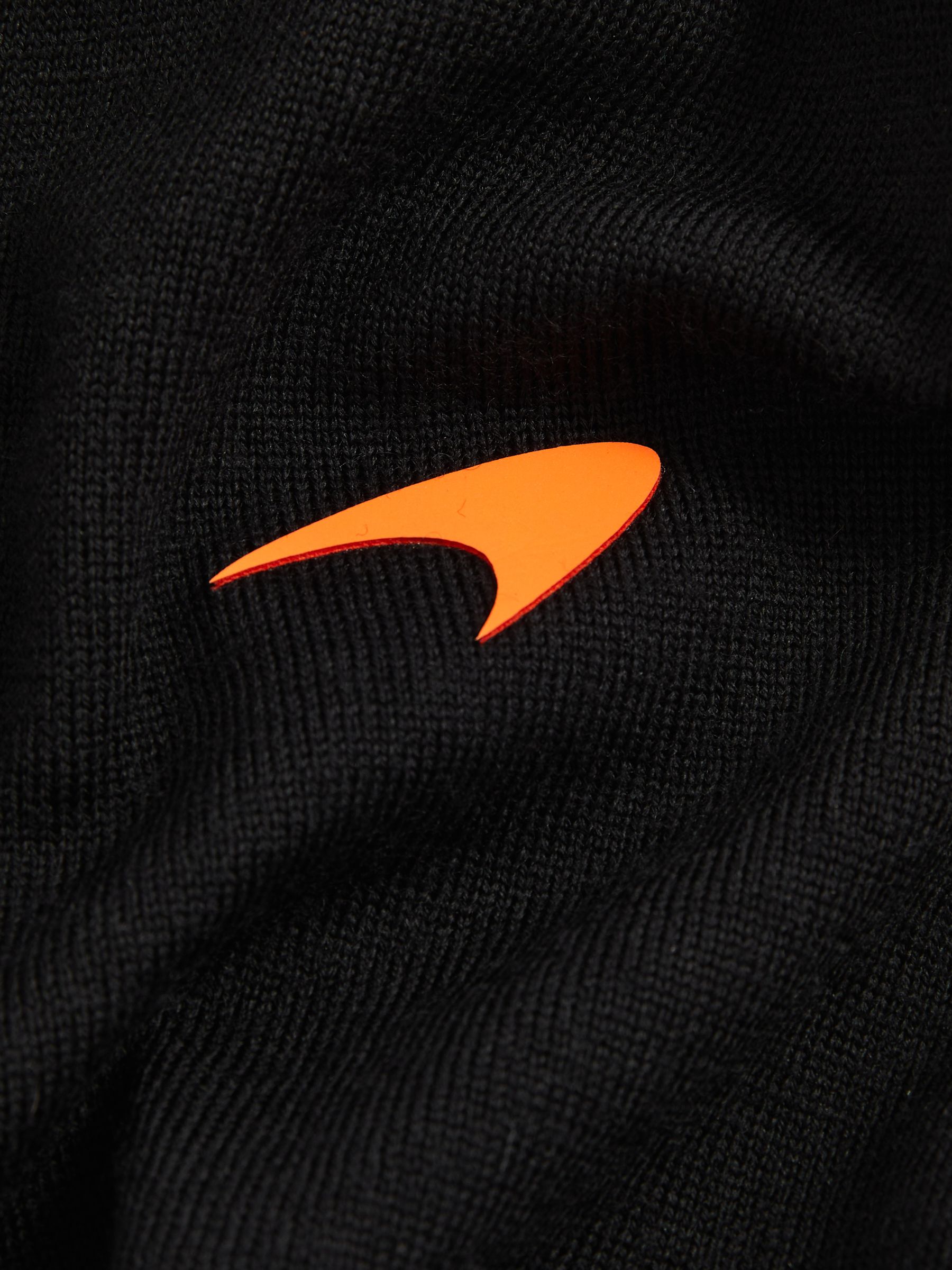 McLaren F1 Team Merino Half-Zip Jumper in Black - Image 6 of 7