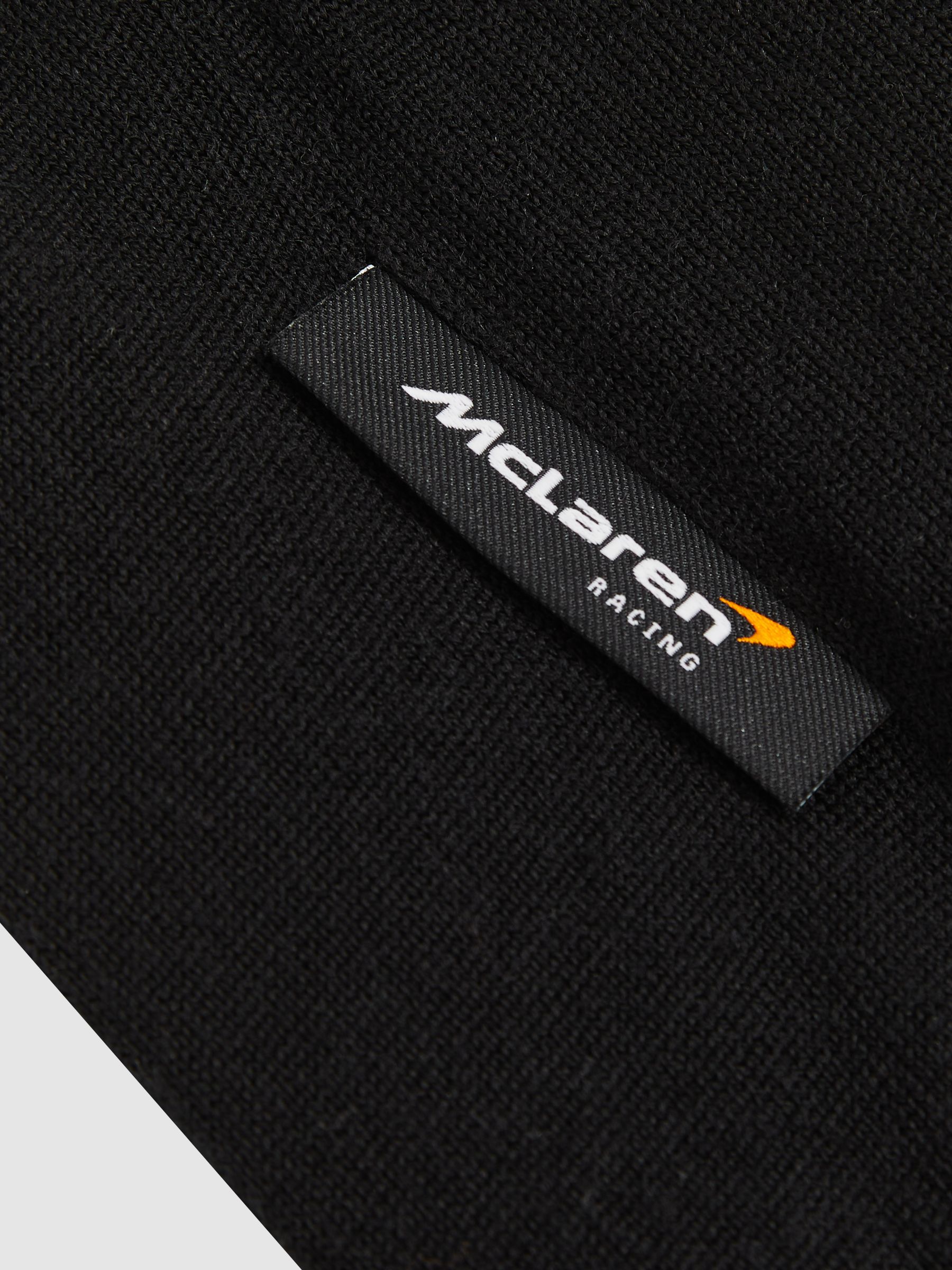 McLaren F1 Team Merino Half-Zip Jumper in Black - Image 7 of 7