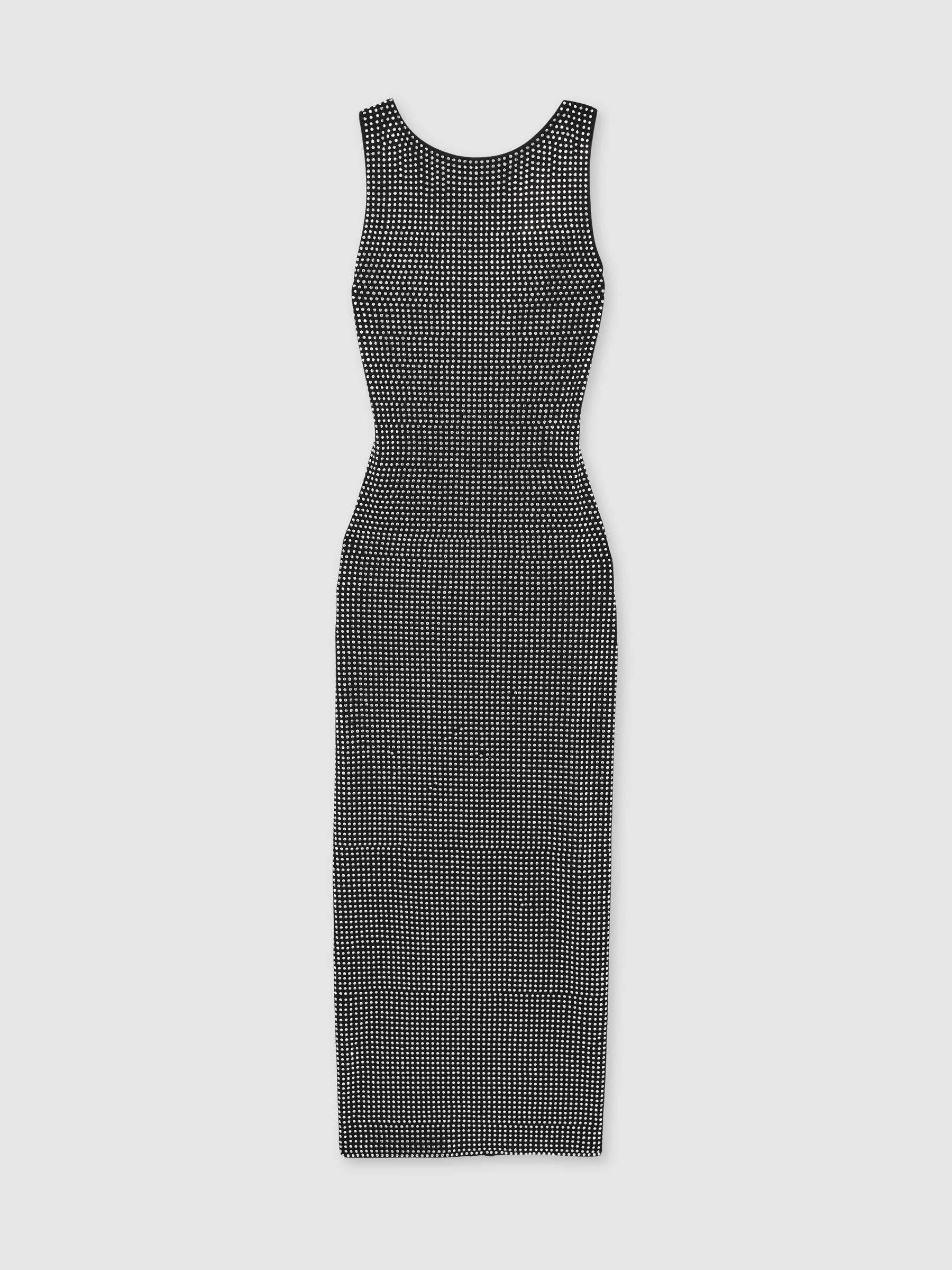 Good American Crystal Bodycon Dress in Black - Image 2 of 5