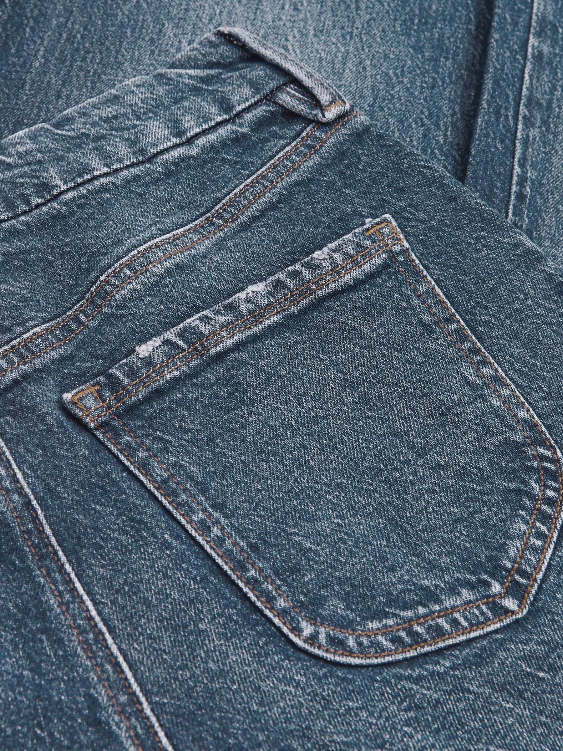 Good American Petite High-Rise Palazzo Jeans in Dark Indigo - Image 6 of 6