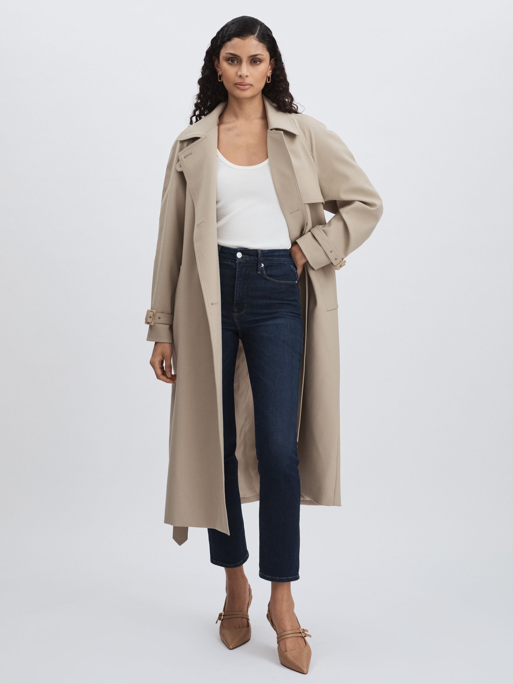 Straight-Leg Jeans in Indigo - Image 1 of 6
