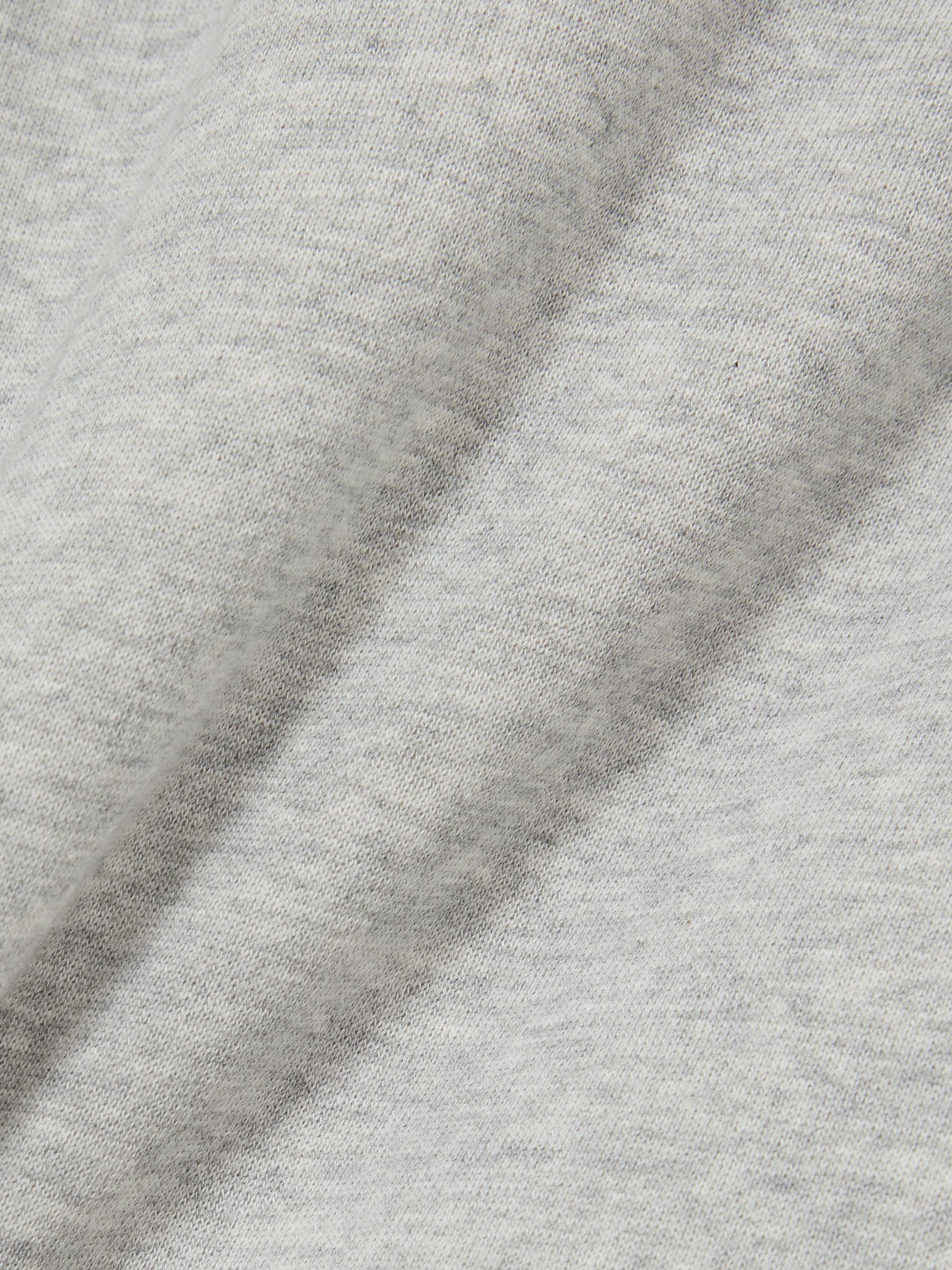 Wide-Leg Joggers in Heather Grey - Image 6 of 6