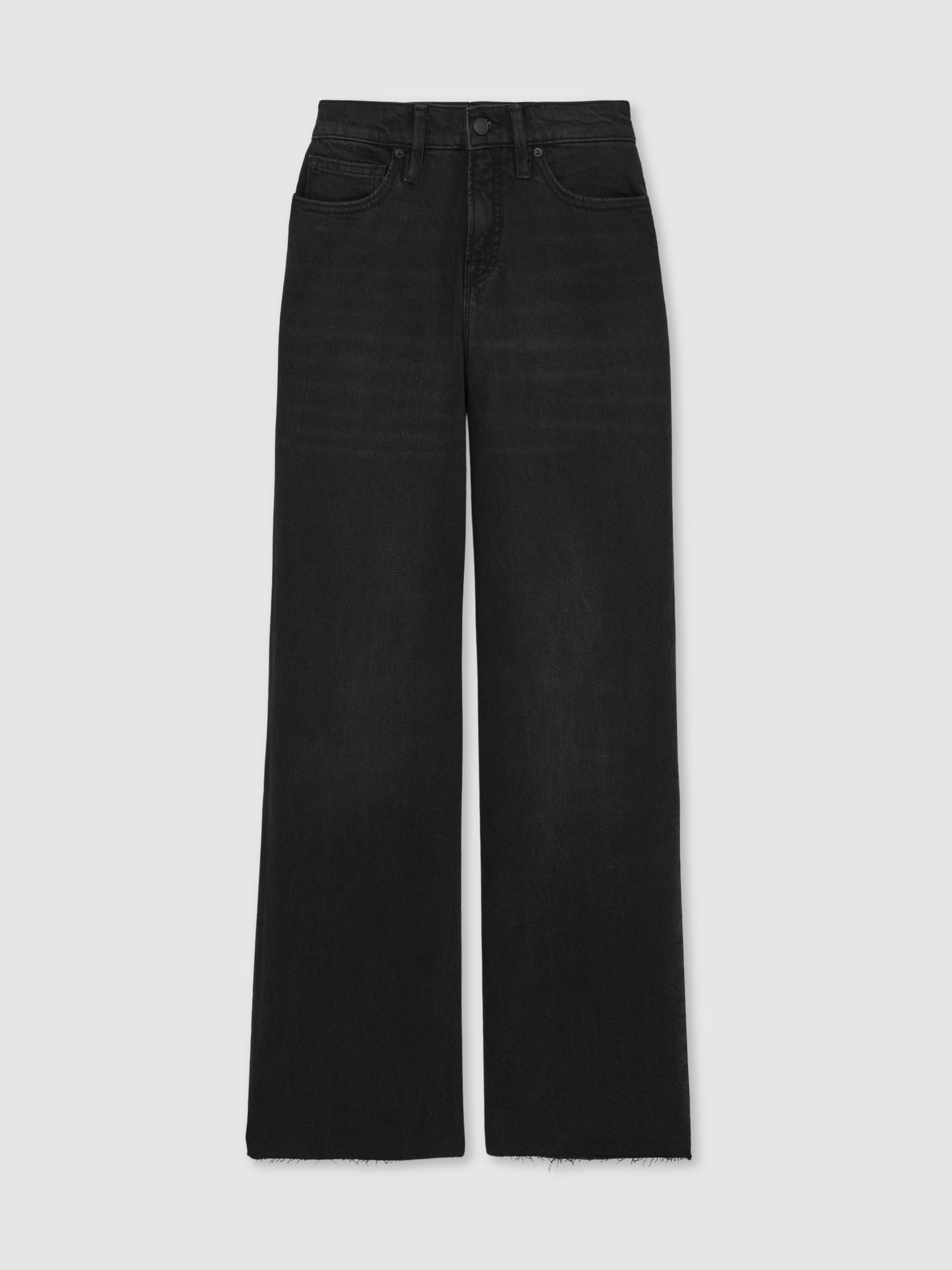 Petite Relaxed Jeans in Black - Image 2 of 6