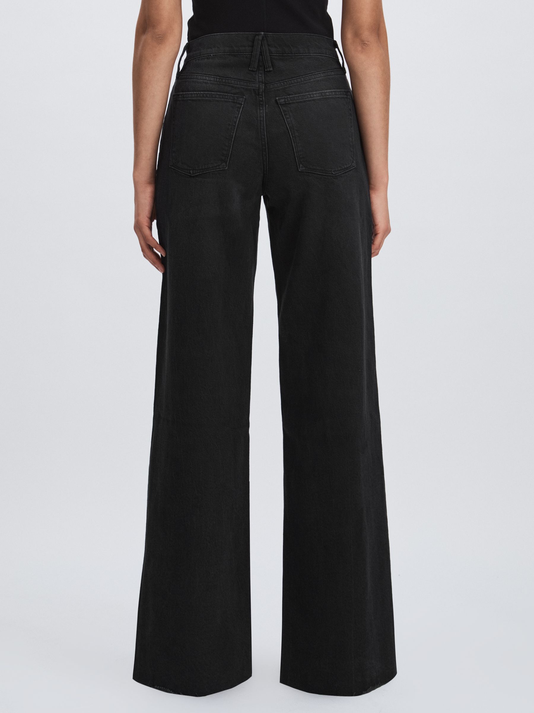Petite Relaxed Jeans in Black - Image 5 of 6