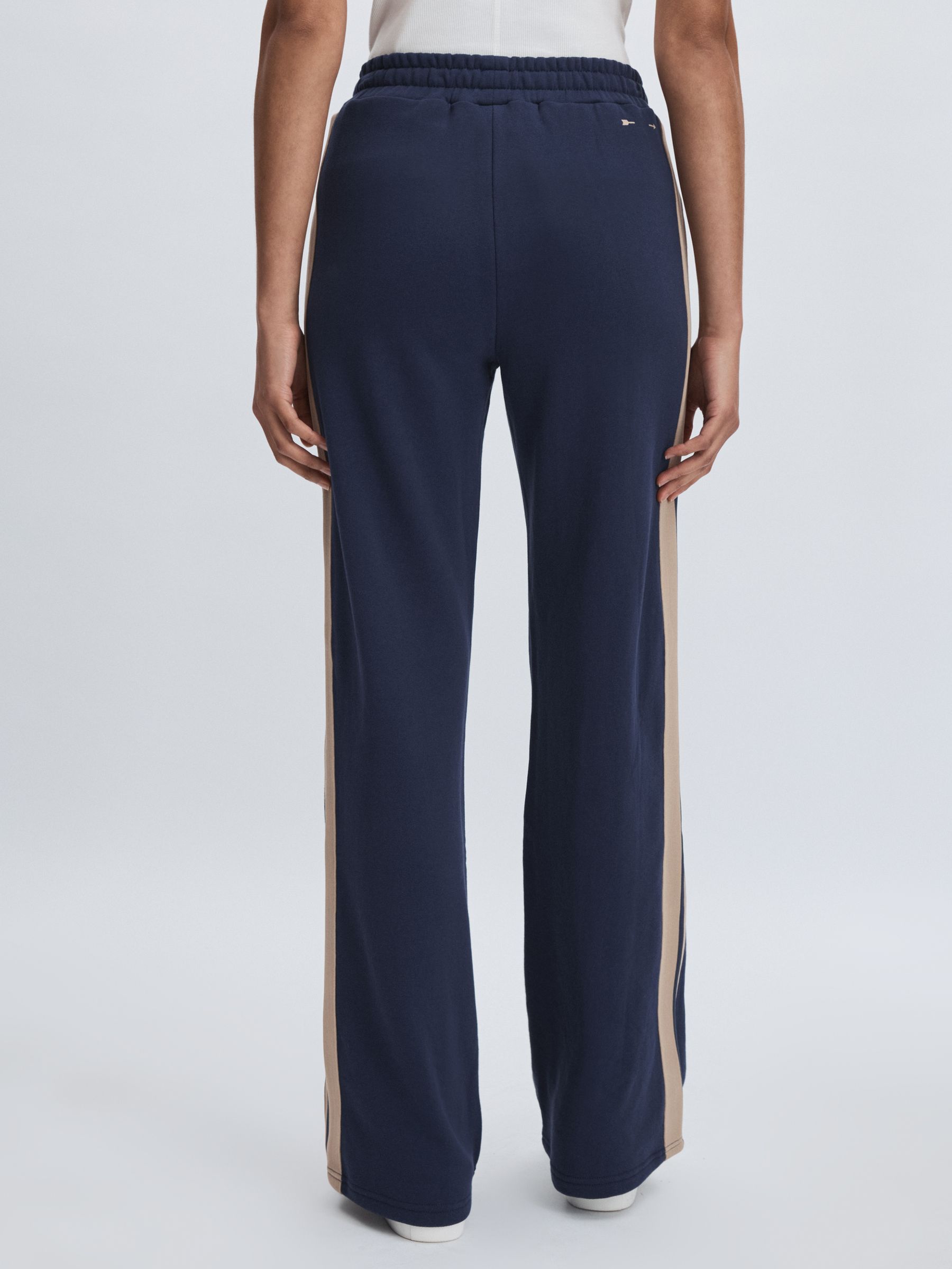 The Upside Organic-Cotton Track Joggers in Navy - Image 5 of 6