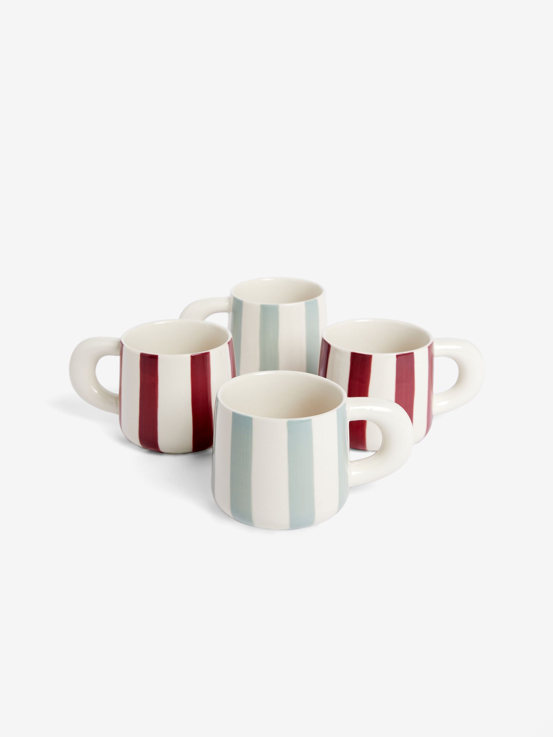 Set of 4 Sable Mugs in Multi - Image 3 of 3
