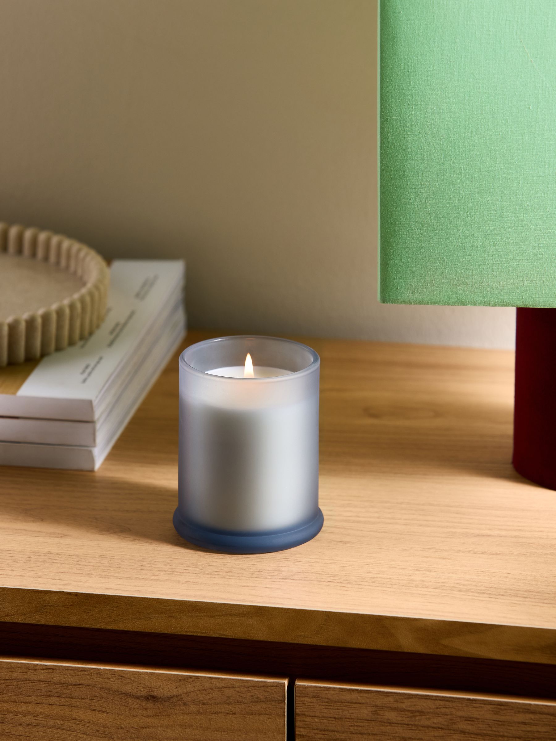 Fragranced Candle in Lavender and Cardamon - Image 1 of 5