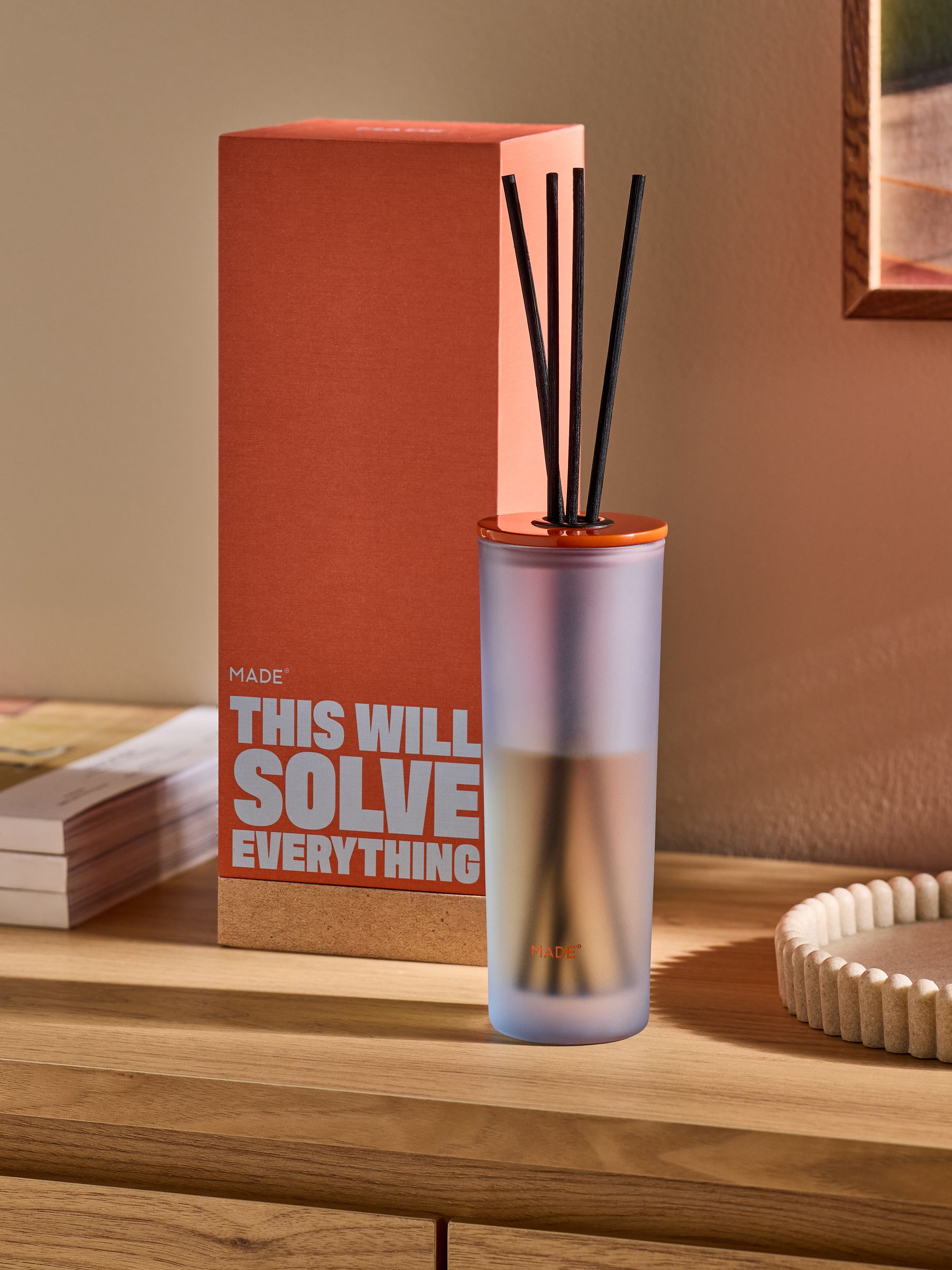 200ml Fragranced Reed Diffuser in Lavender and Cardamon - Image 4 of 5