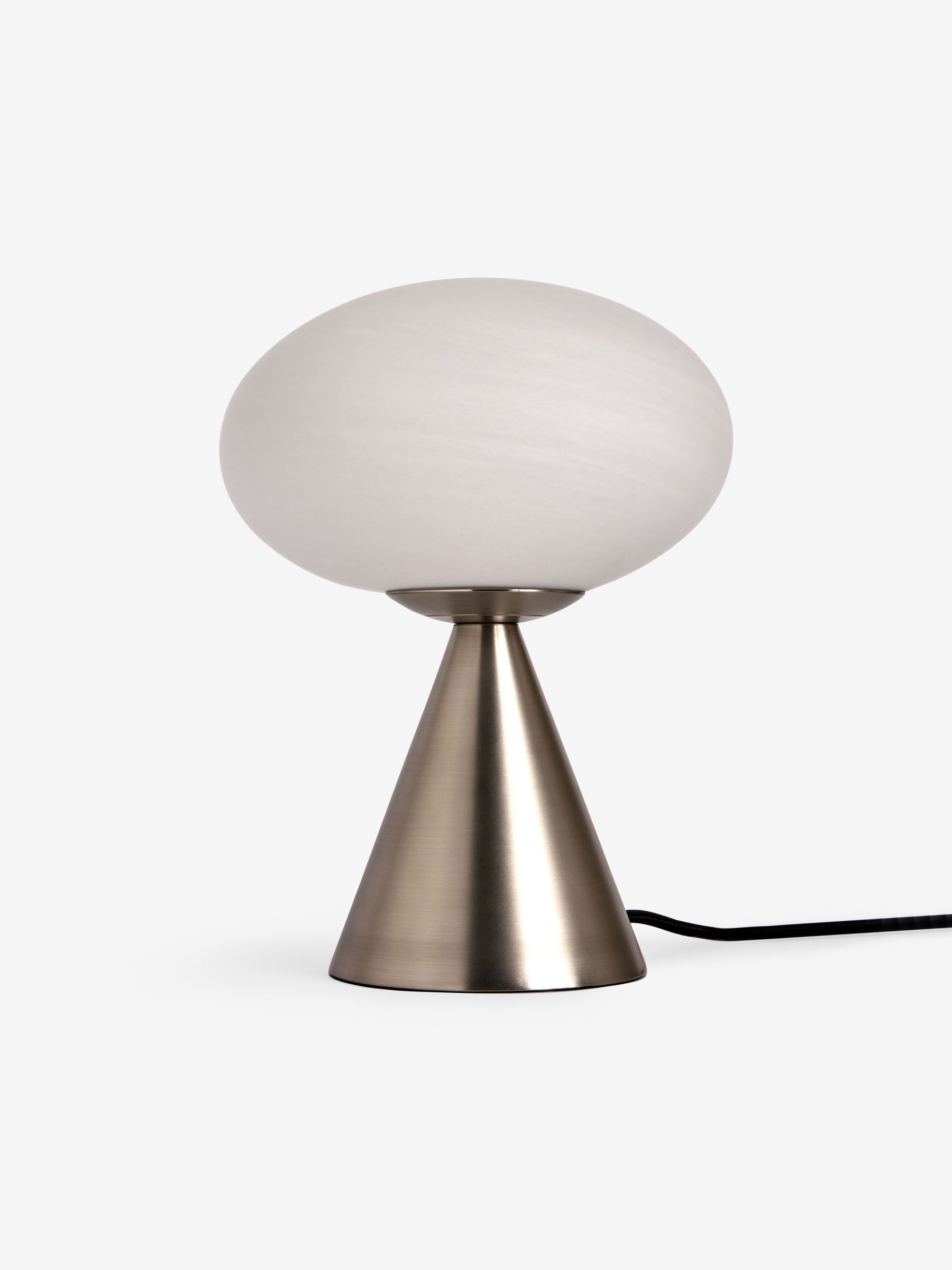Caleb Table Lamp in Silver/Frosted - Image 7 of 7 Caleb Table Lamp in Silver/Frosted - Image 7 of 7