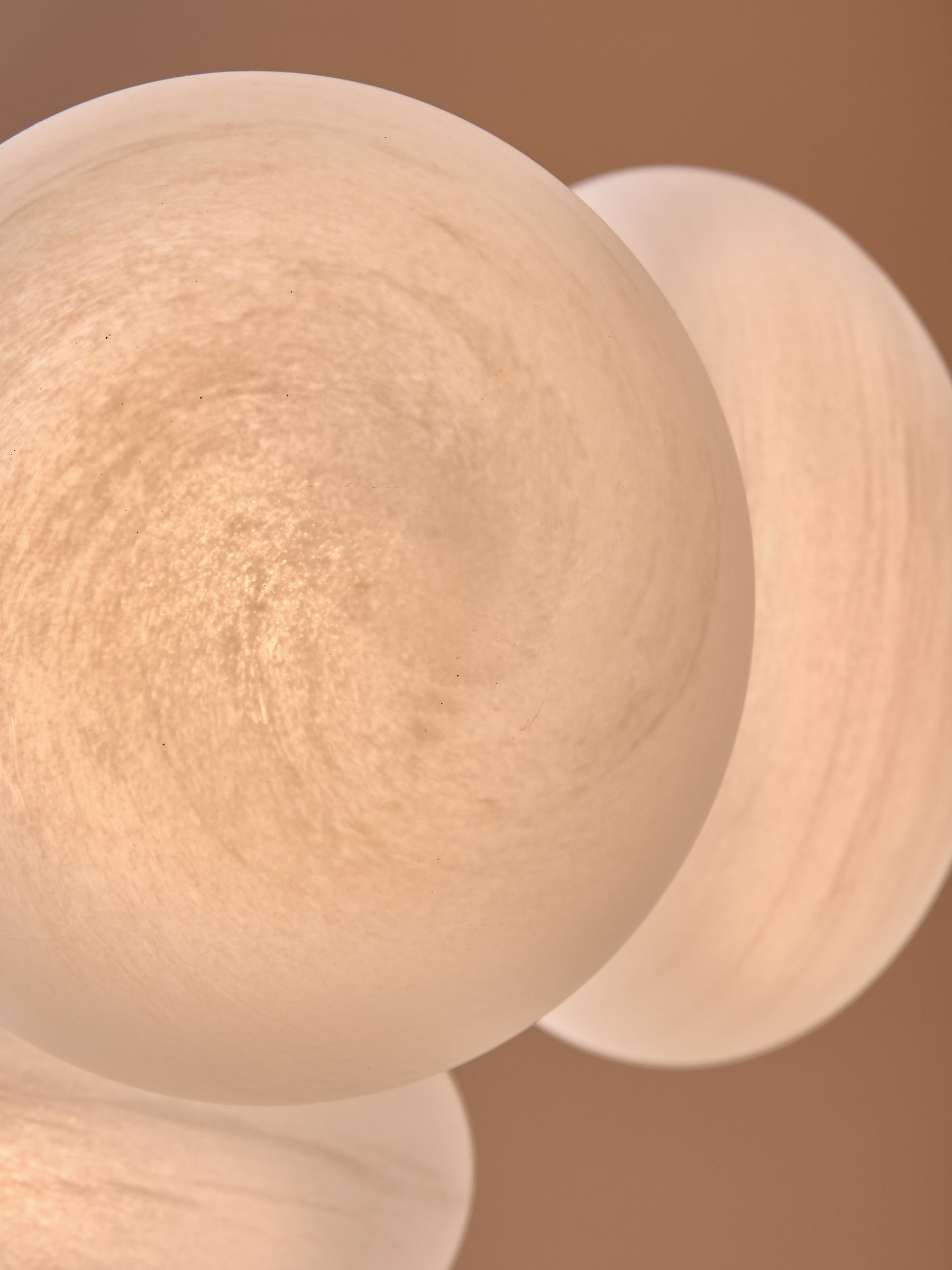 Caleb Pendant Light in Silver/Frosted - Image 4 of 7