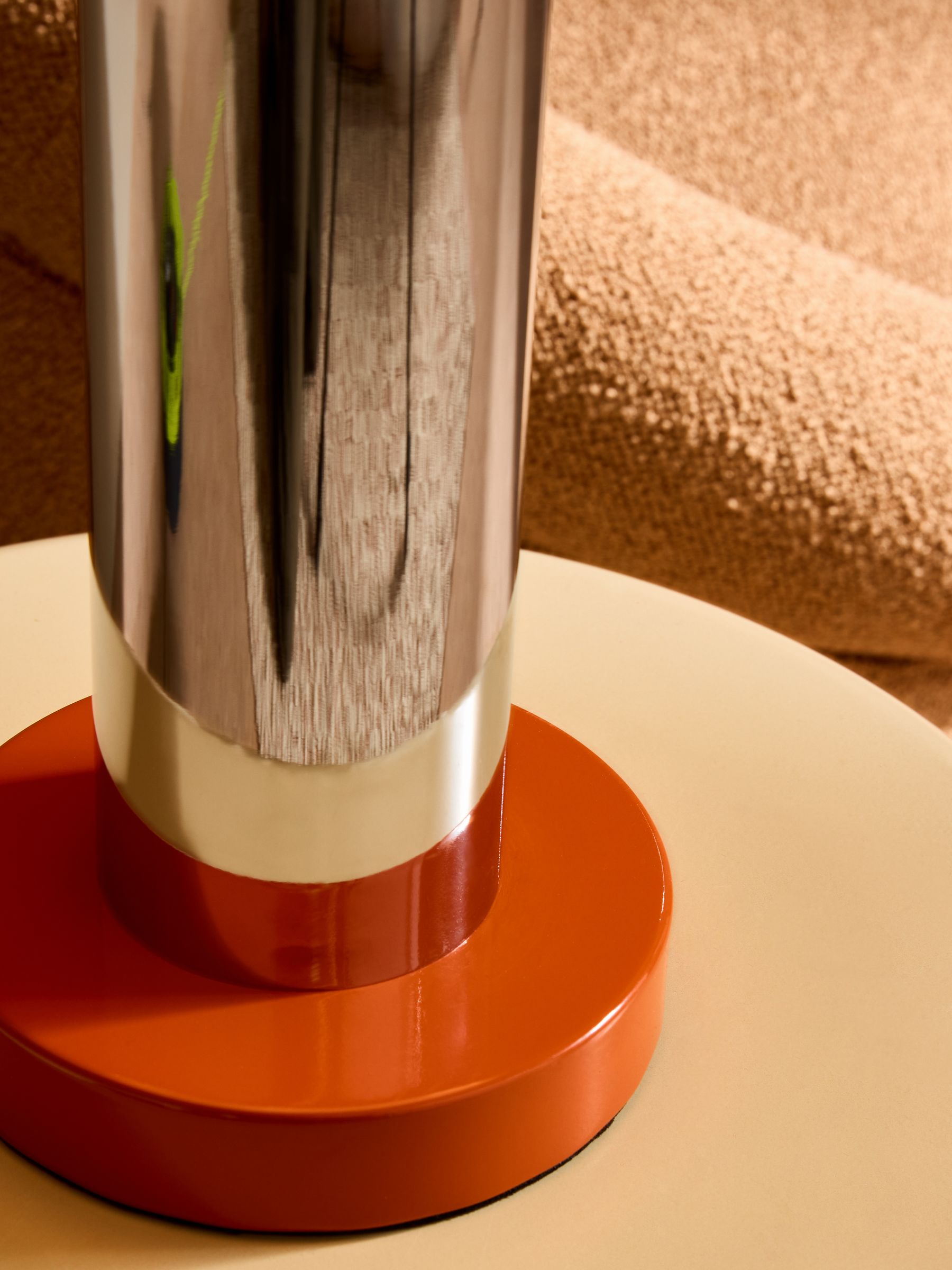 Eero Table Lamp in Chrome - Image 3 of 5