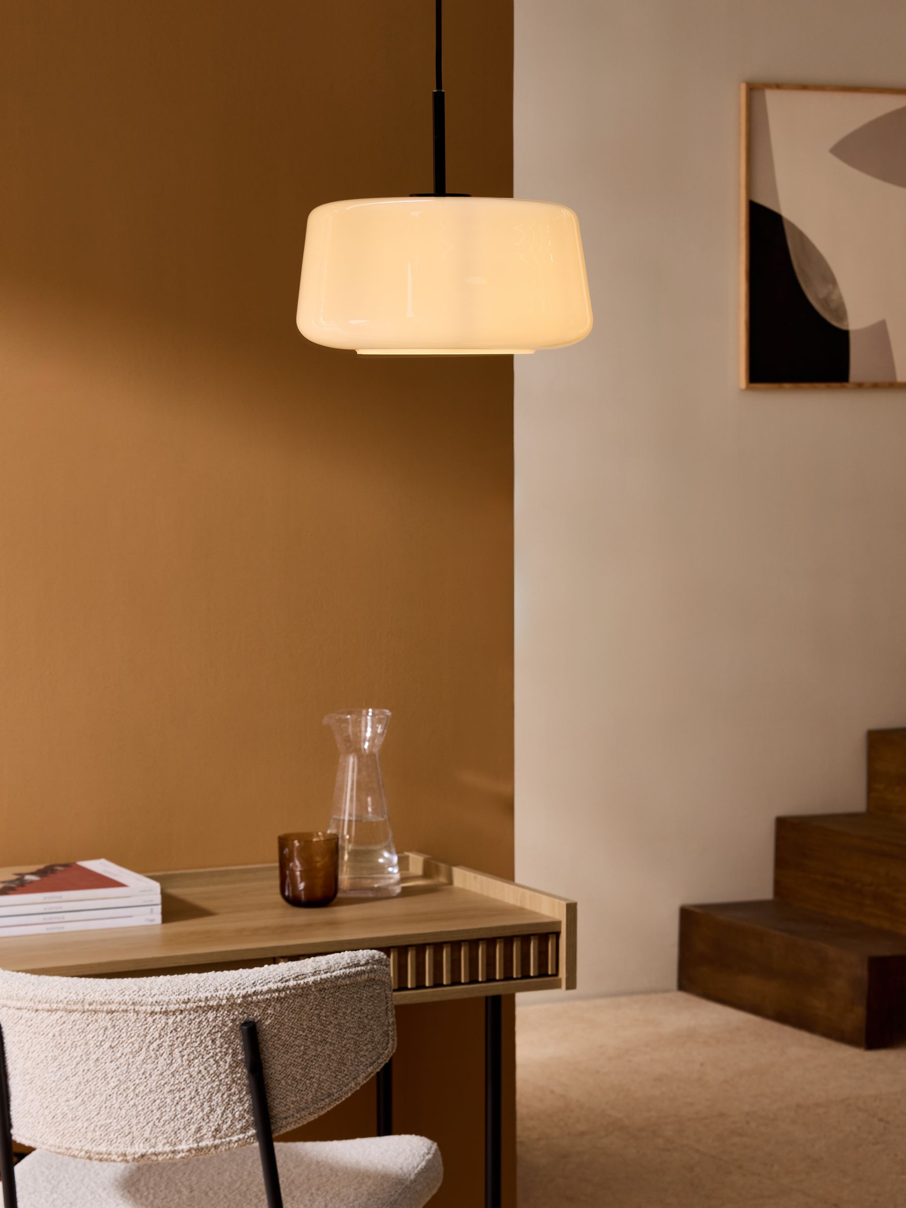 Camilo Pendant Light in White - Image 1 of 5