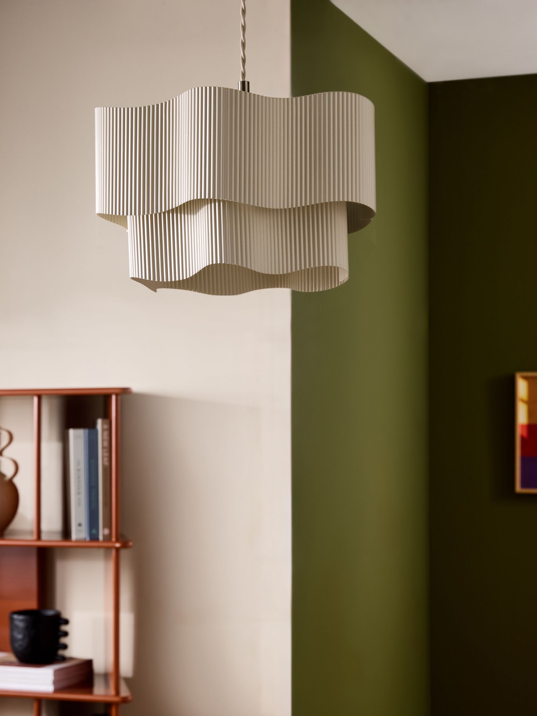 Cream Easy Fit Sydney Ceiling Light Shade