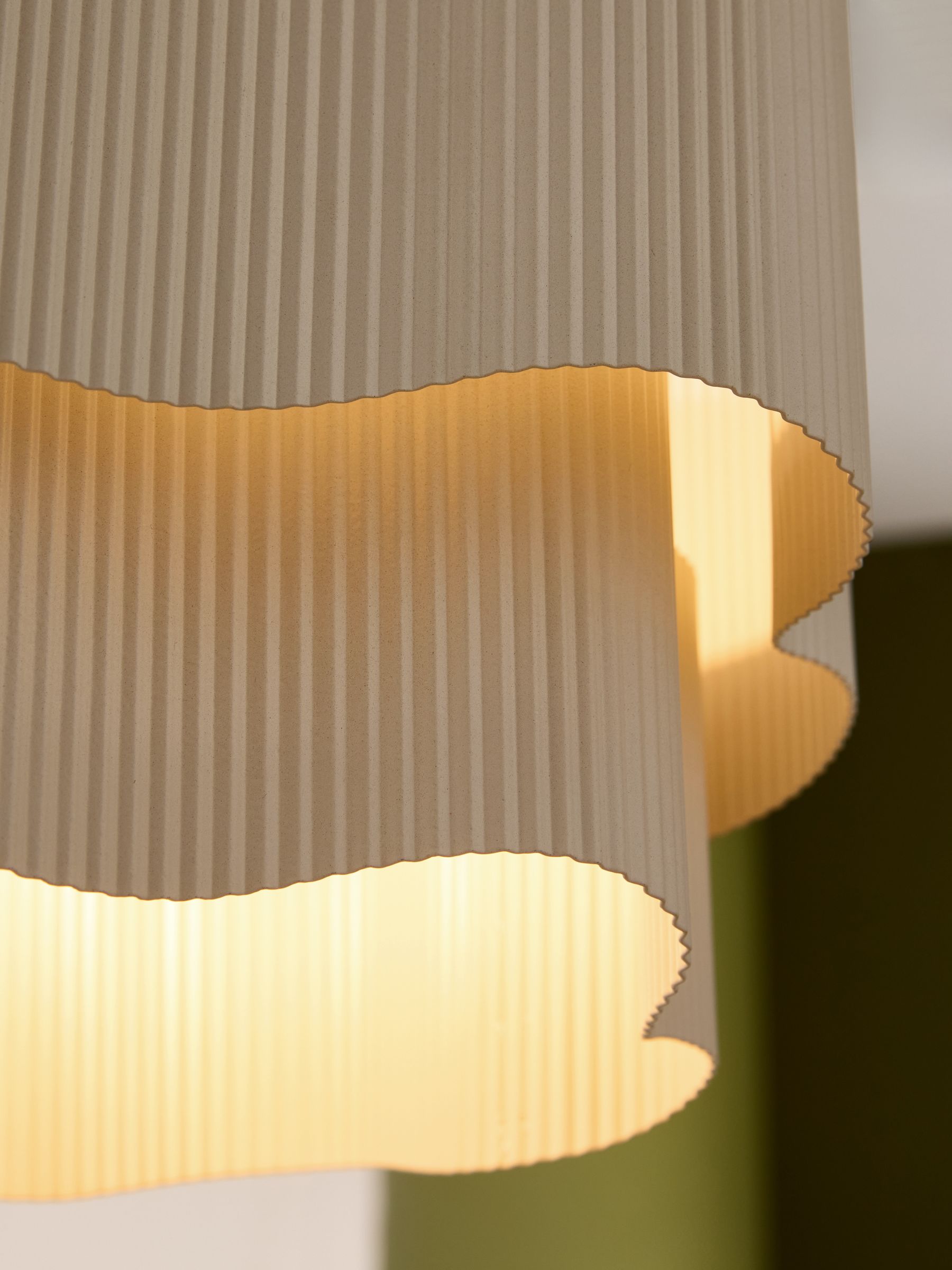 Cream Easy Fit Sydney Ceiling Light Shade - Image 4 of 6