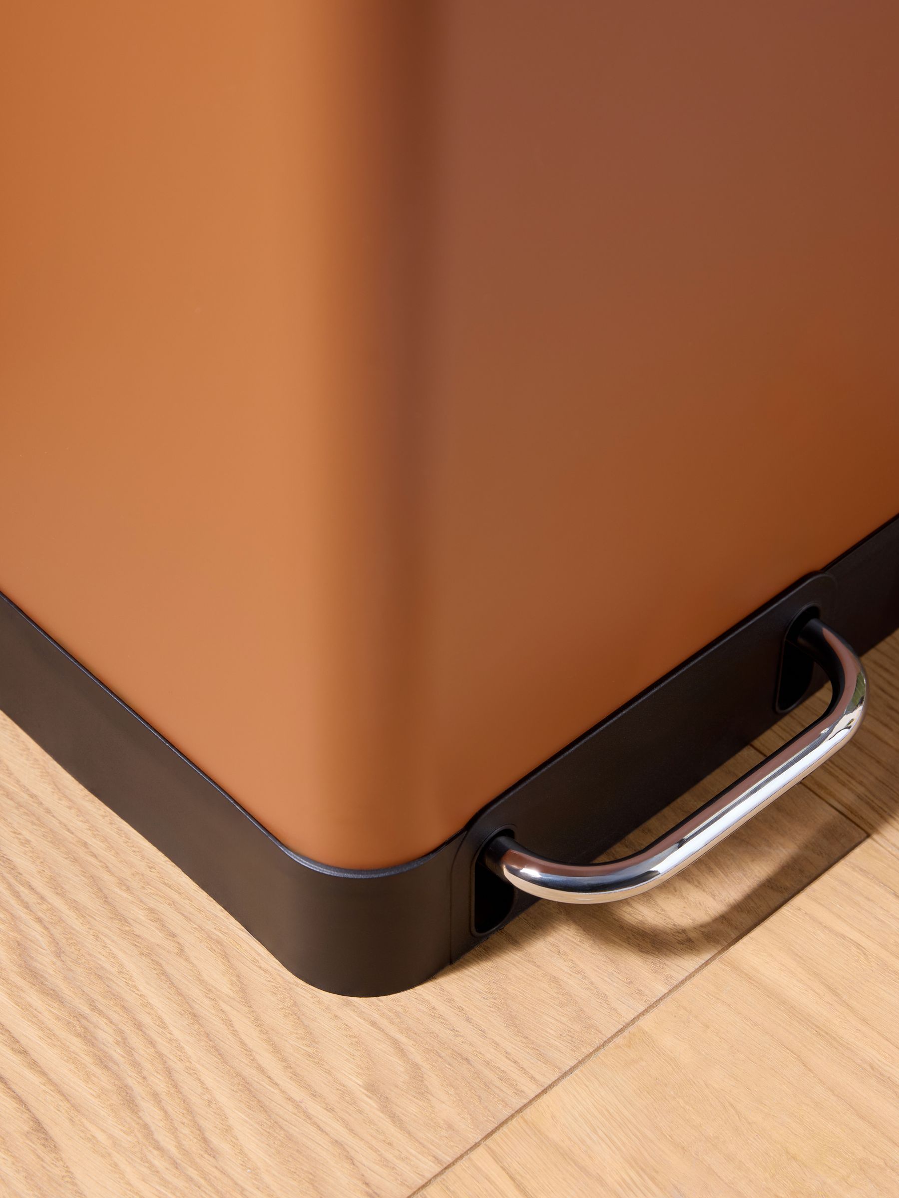 2 Section 60 Litre Recycling and Waste Colter Bin in Terracotta - Image 2 of 4