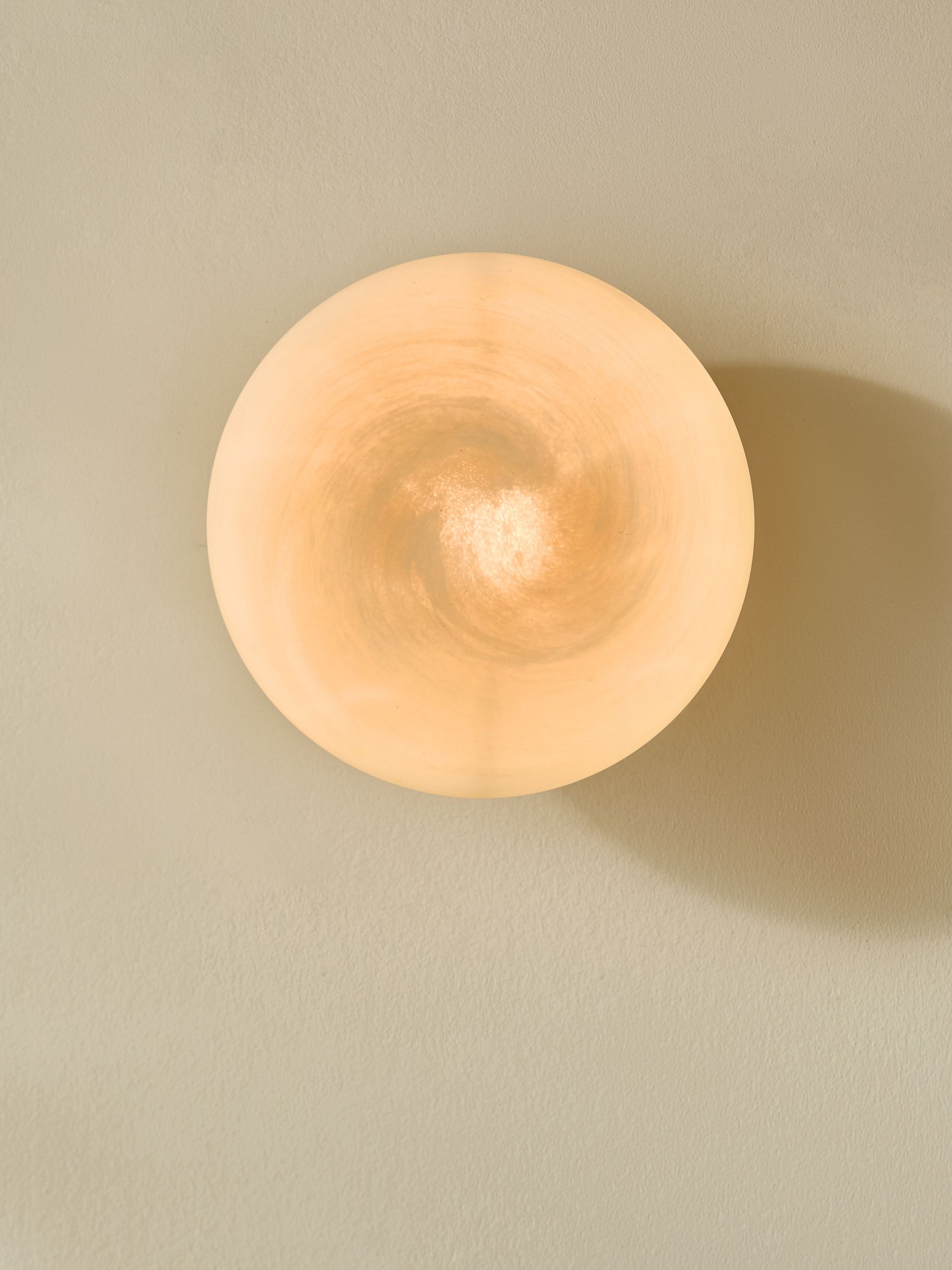 Caleb Wall Light in Silver/Frosted - Image 4 of 5