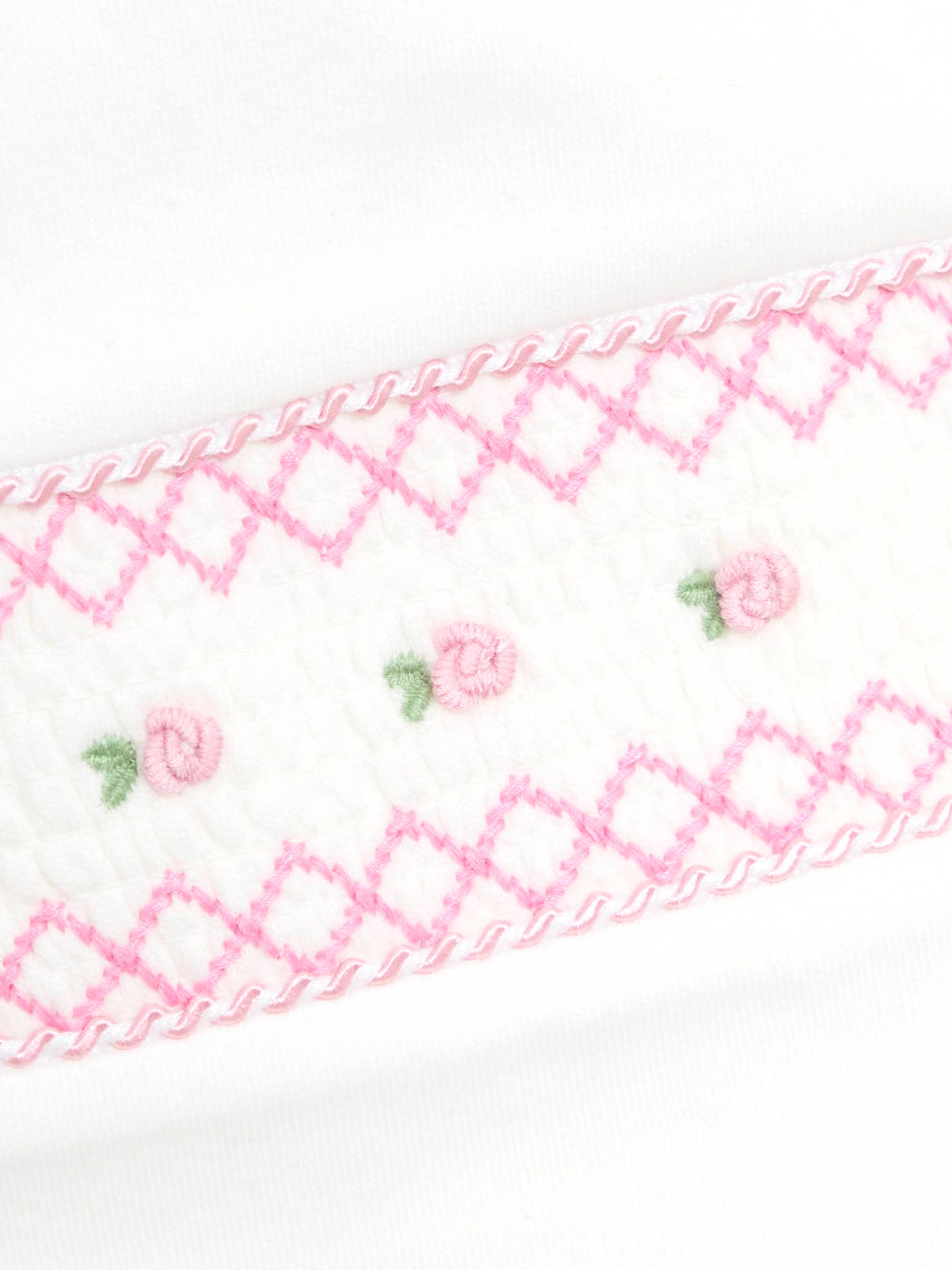 White 100% Cotton Bib Mittens 2 Pack - Image 2 of 3