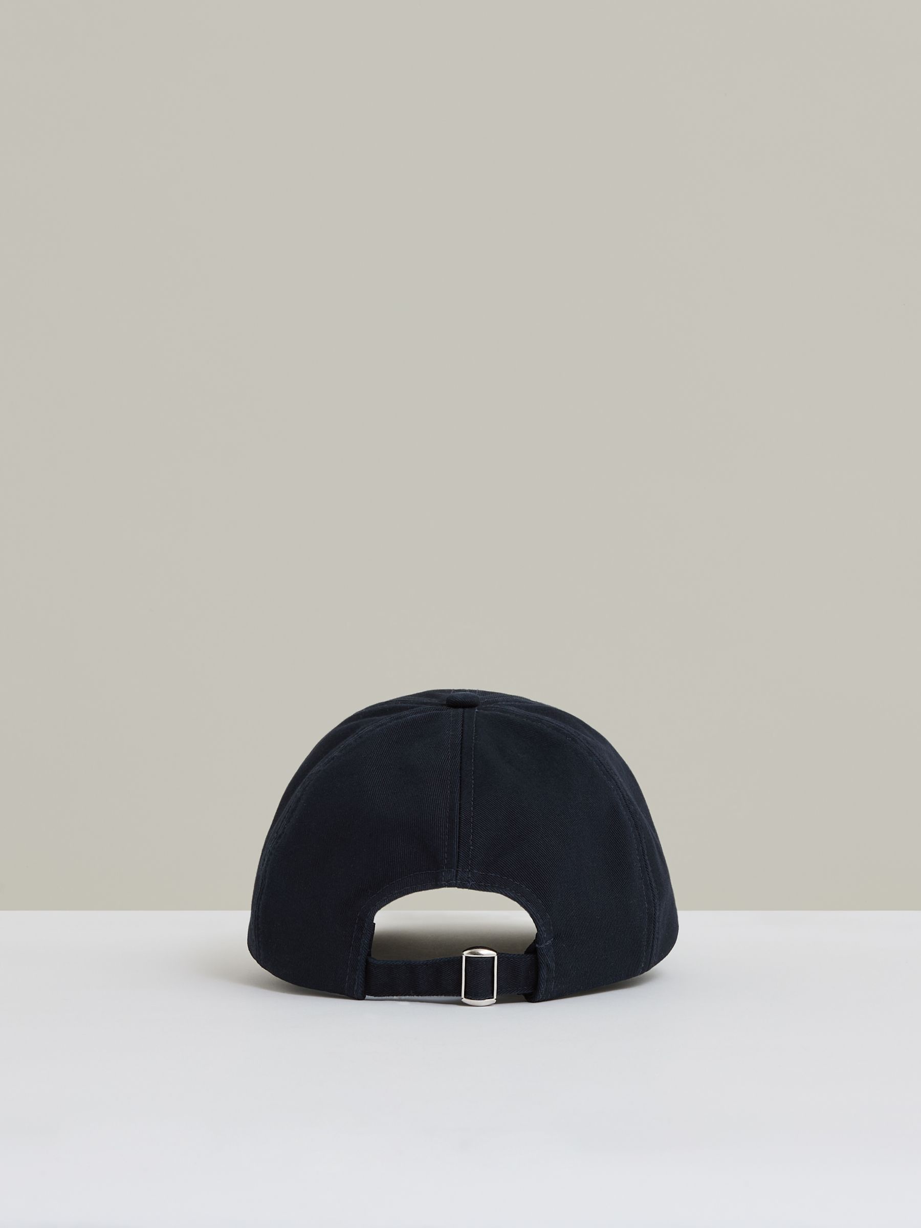 Cotton Logo-Embroidered Baseball Cap in Washed Navy - Image 4 of 5
