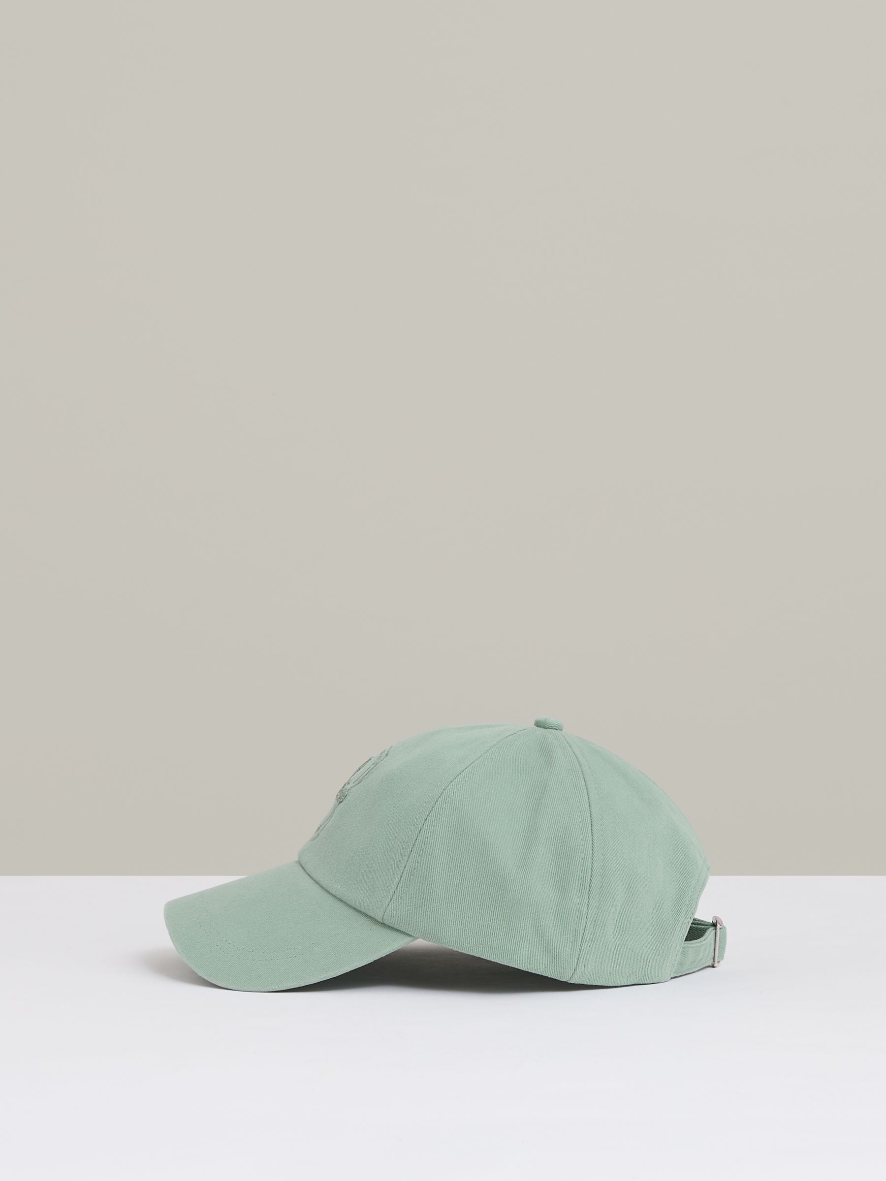 Cotton Logo-Embroidered Baseball Cap in Washed Green - Image 3 of 5