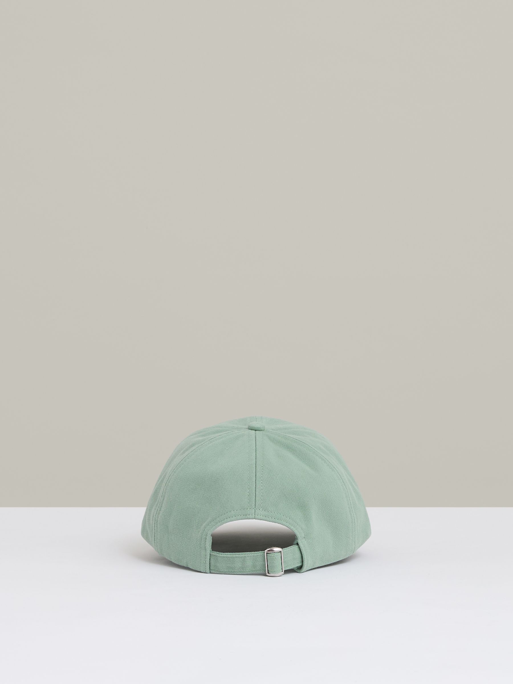 Cotton Logo-Embroidered Baseball Cap in Washed Green - Image 4 of 5