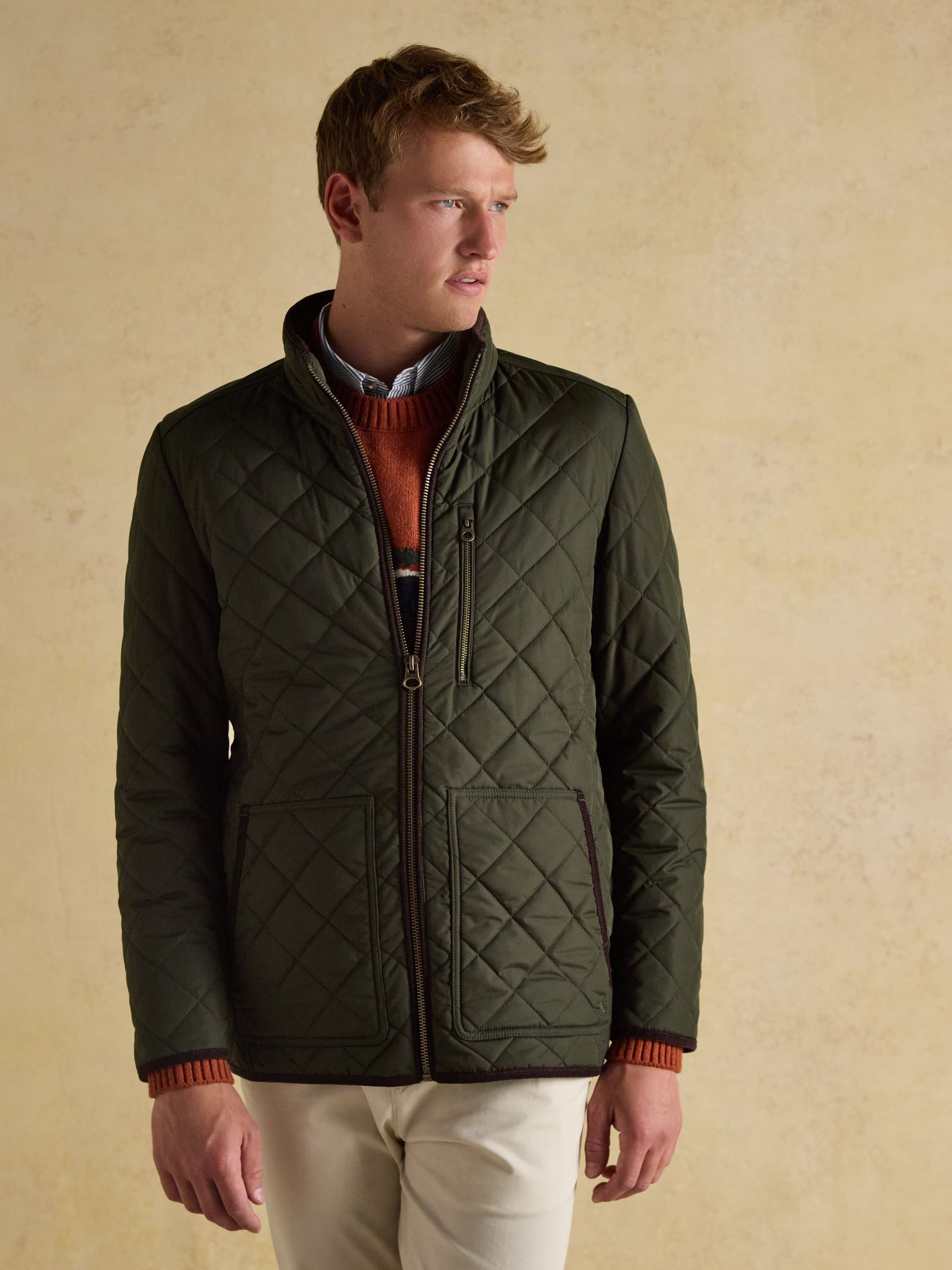 Maynard Green Diamond Quilted Jacket - Image 1 of 10