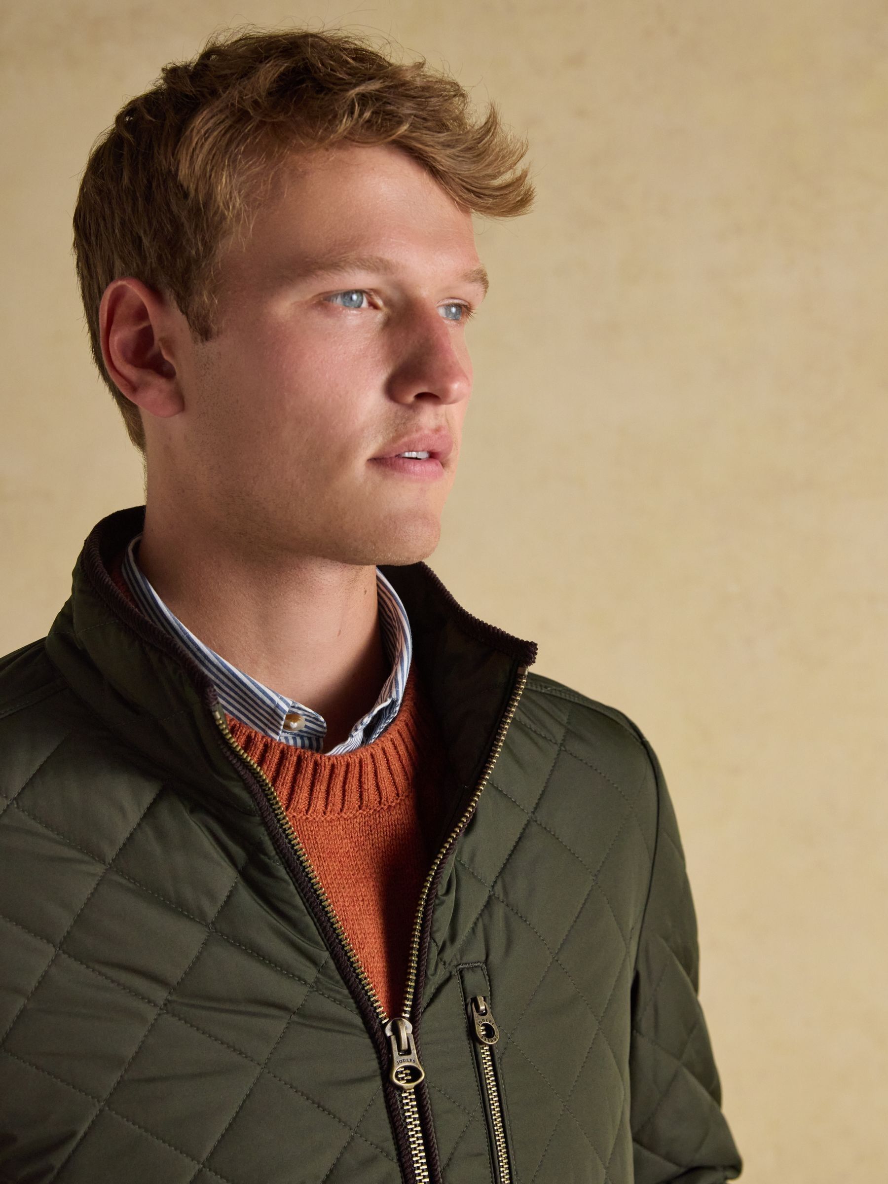 Maynard Green Diamond Quilted Jacket - Image 3 of 10