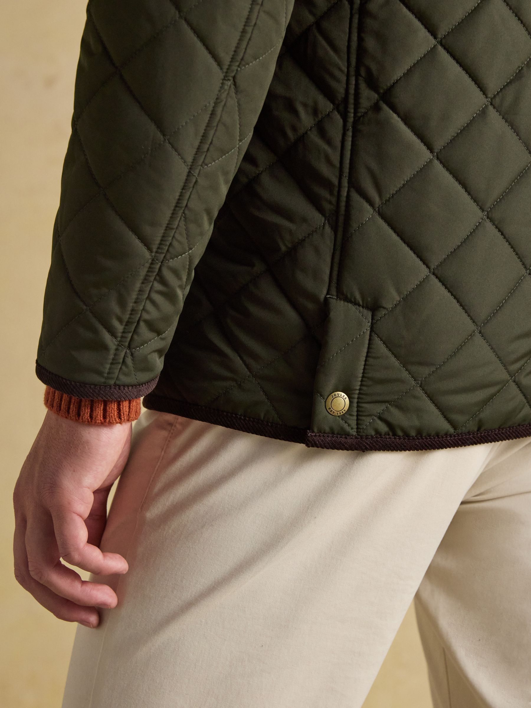 Maynard Green Diamond Quilted Jacket - Image 6 of 10