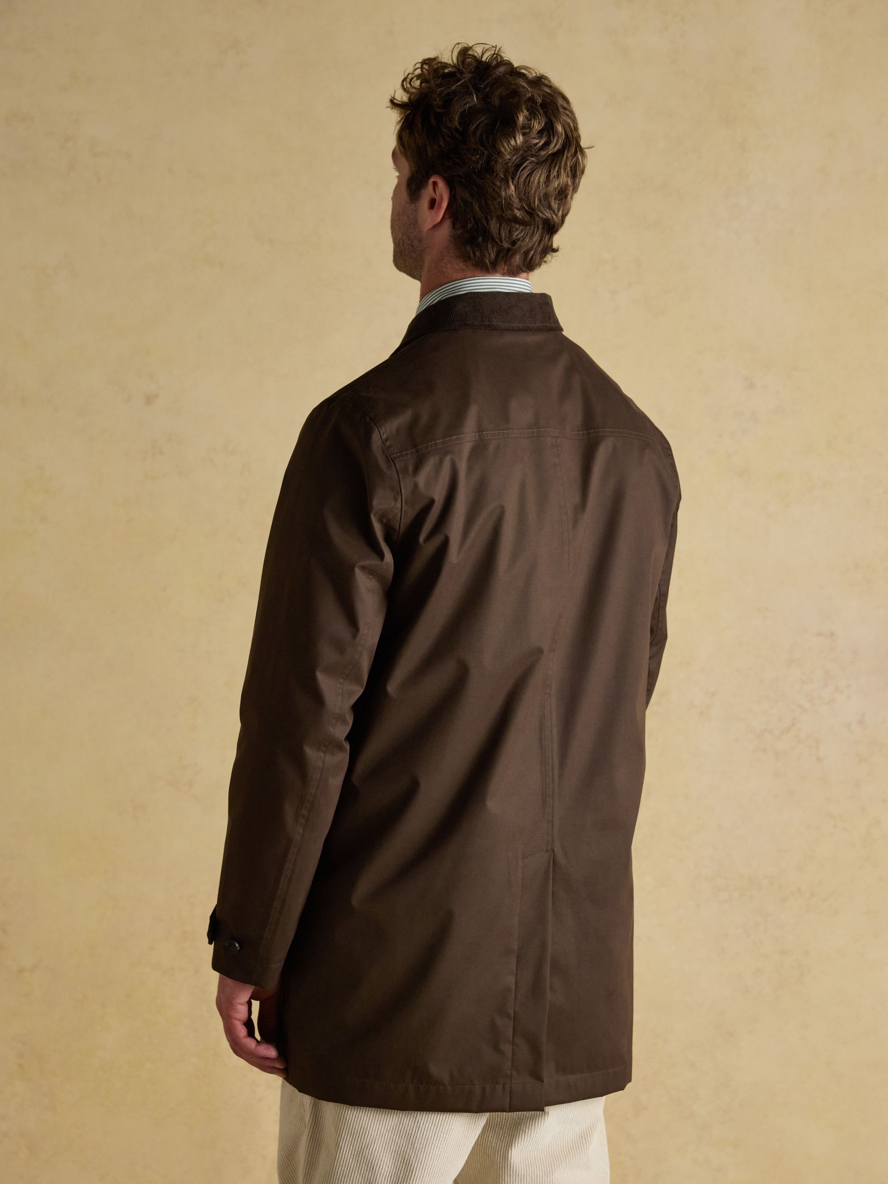 Sandford Brown Waterproof Raincoat - Image 3 of 11