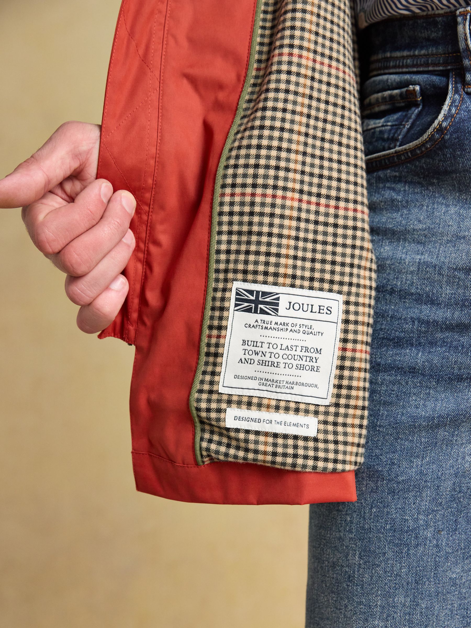 Sandford Orange Waterproof Raincoat - Image 11 of 15