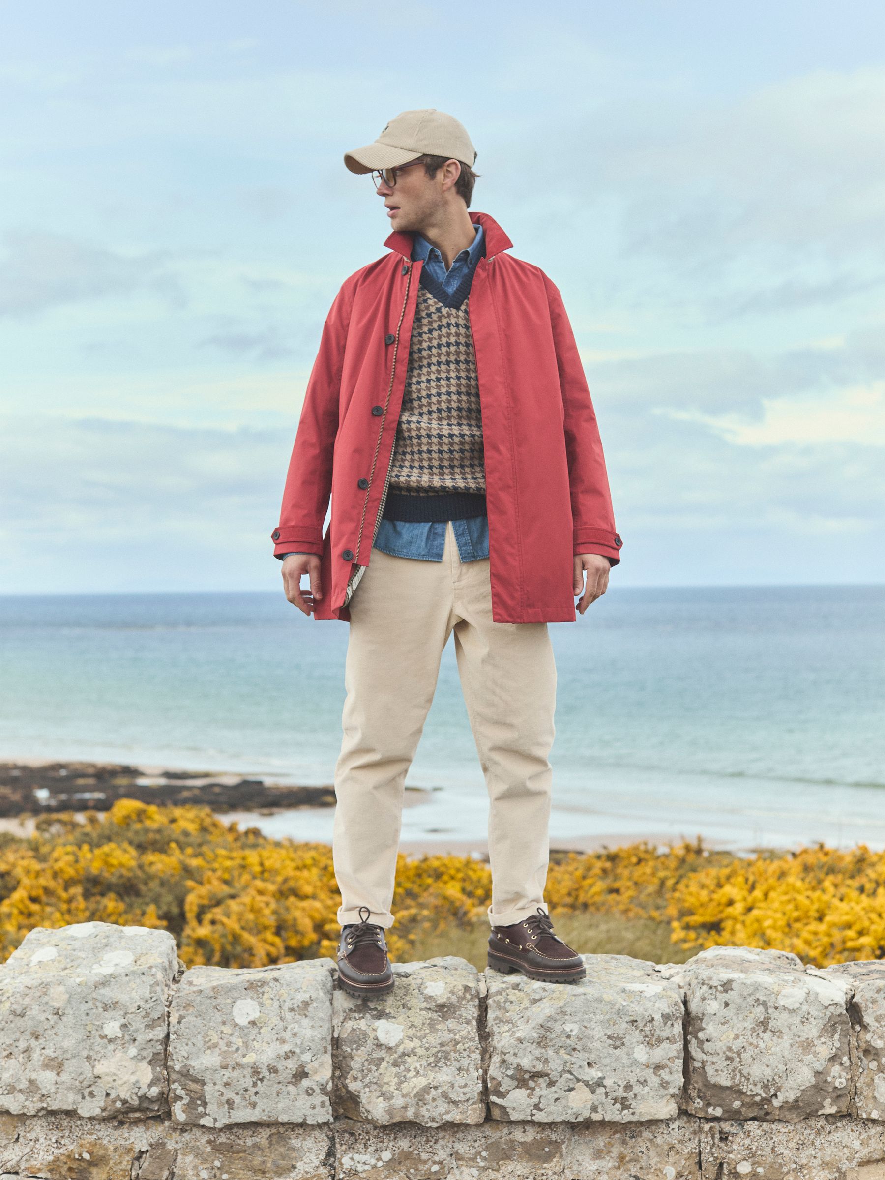 Sandford Orange Waterproof Raincoat - Image 4 of 15