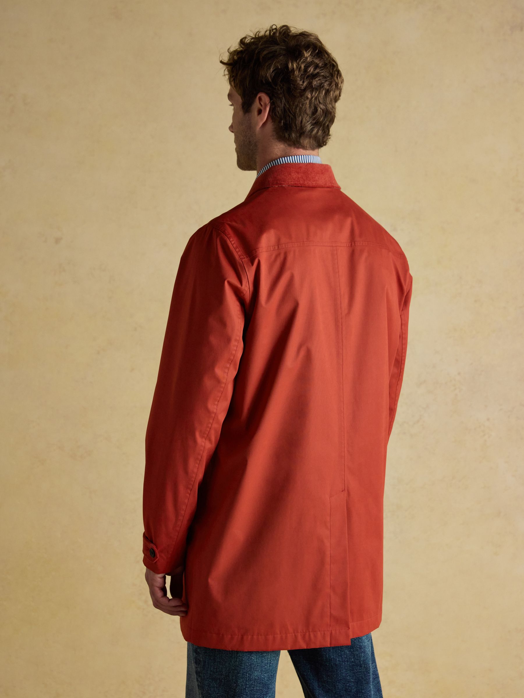 Sandford Orange Waterproof Raincoat - Image 6 of 15