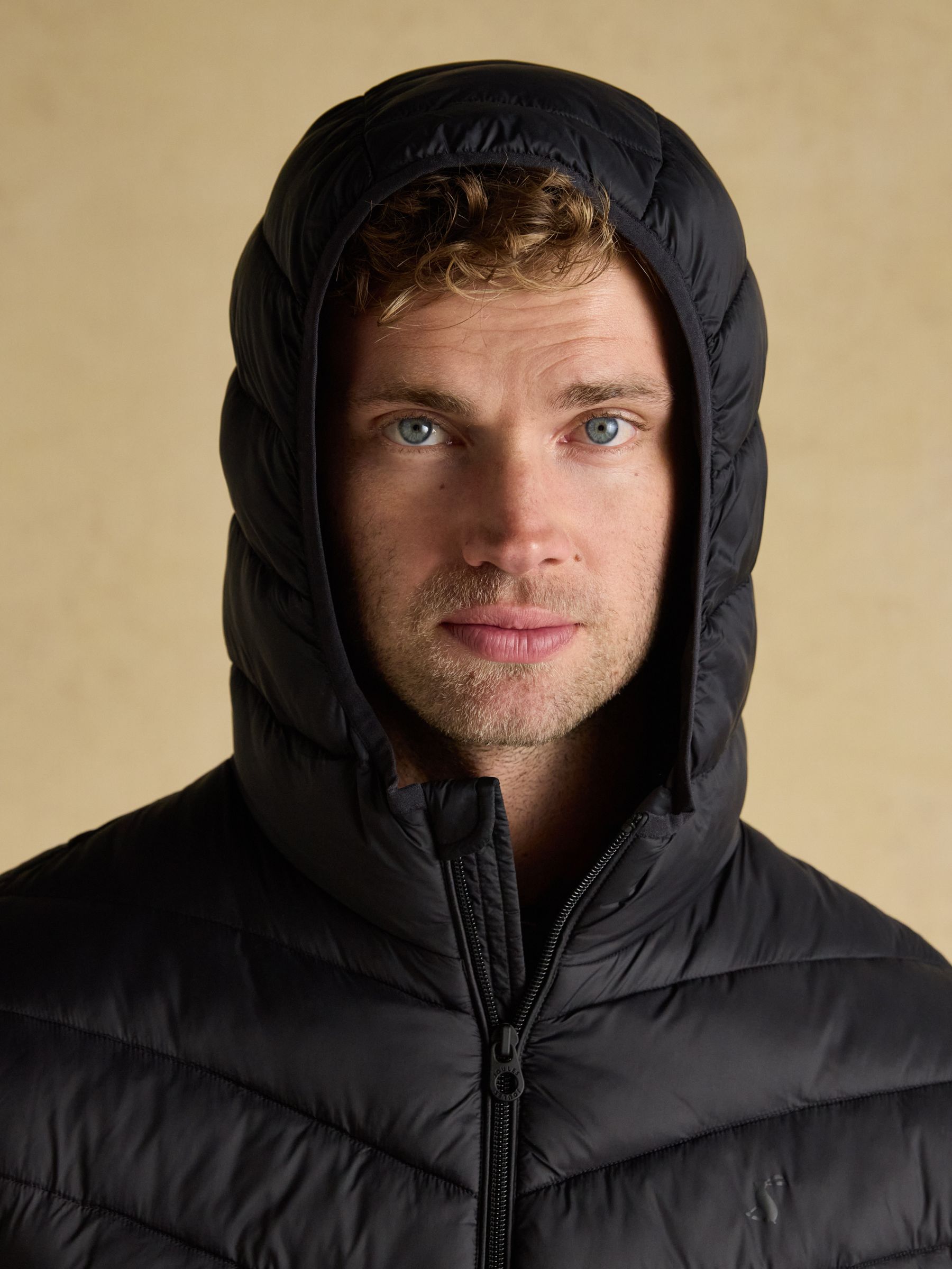 Garrett Black Showerproof Padded Jacket - Image 8 of 10