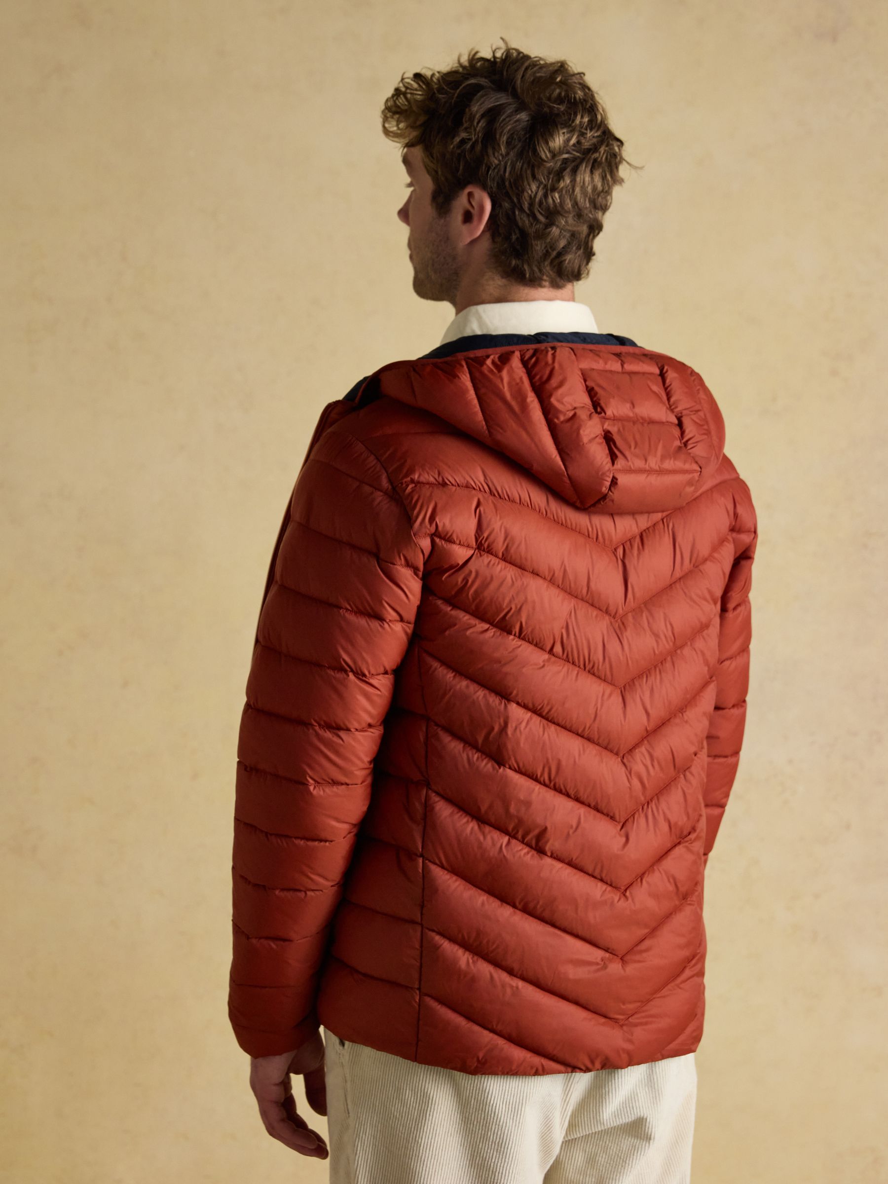Garrett Orange Showerproof Padded Jacket - Image 2 of 11