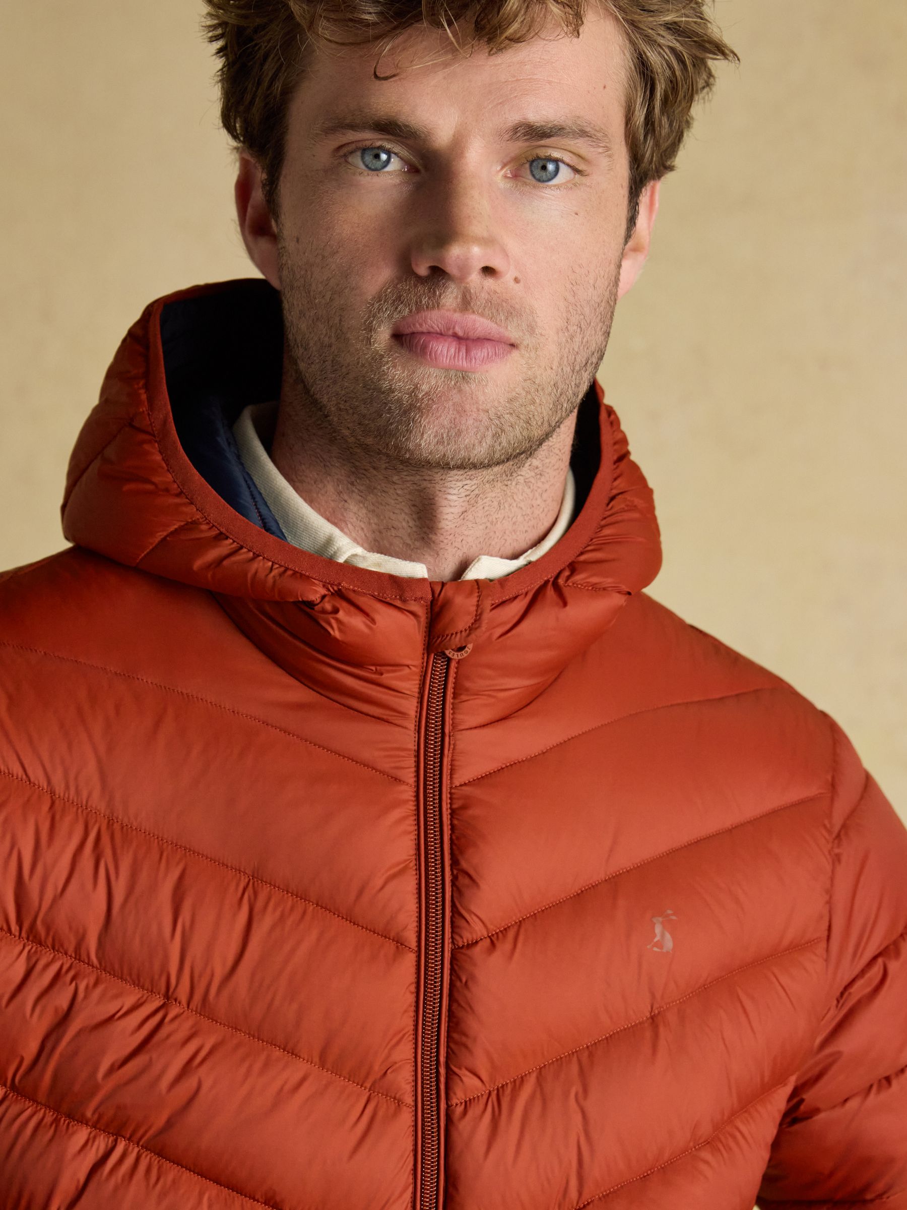 Garrett Orange Showerproof Padded Jacket - Image 5 of 11