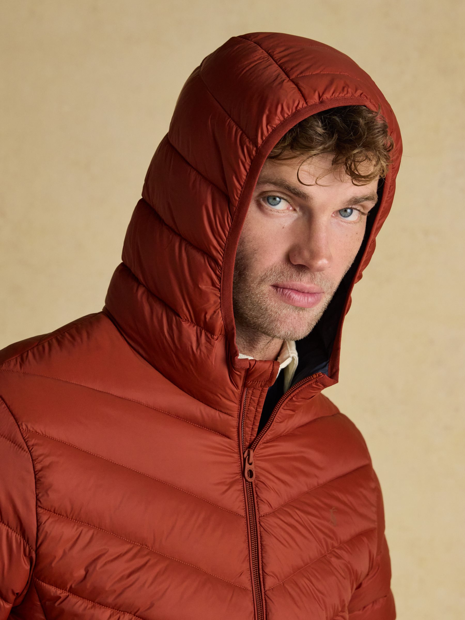 Garrett Orange Showerproof Padded Jacket - Image 9 of 11