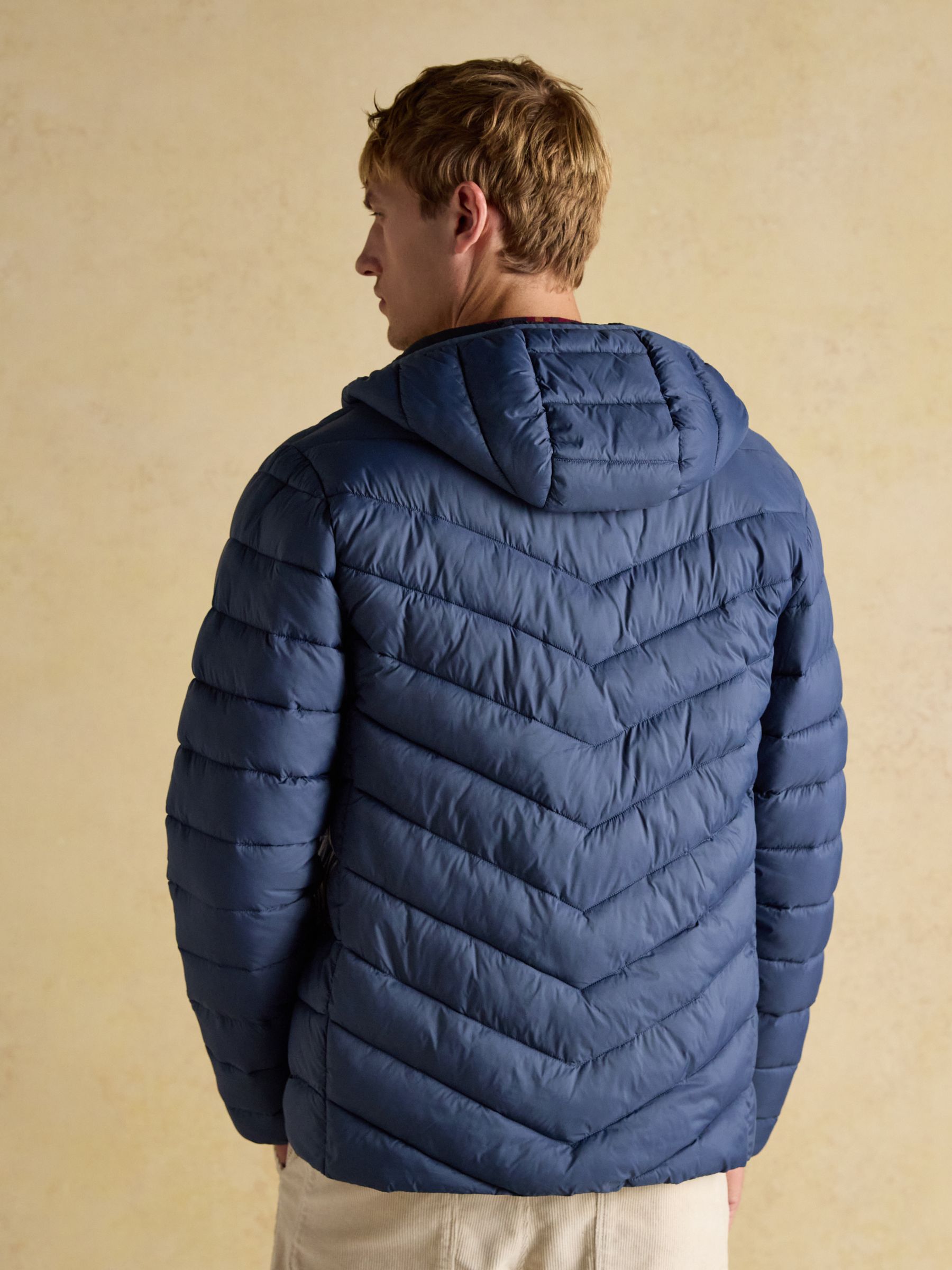 Garrett Blue Showerproof Padded Jacket - Image 2 of 10