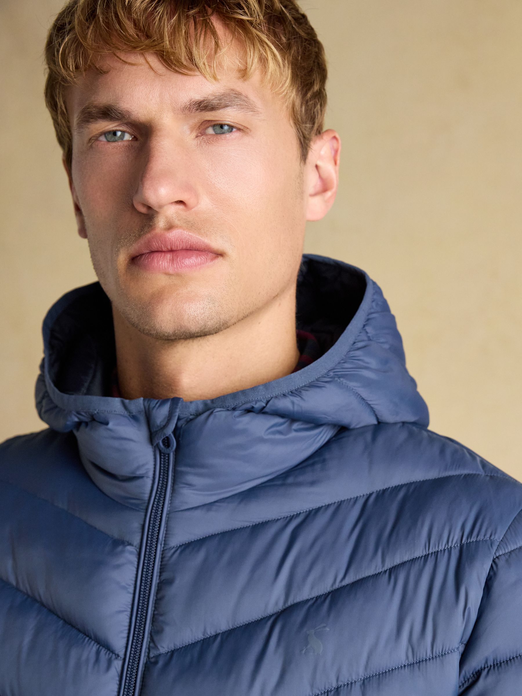 Garrett Blue Showerproof Padded Jacket - Image 6 of 10